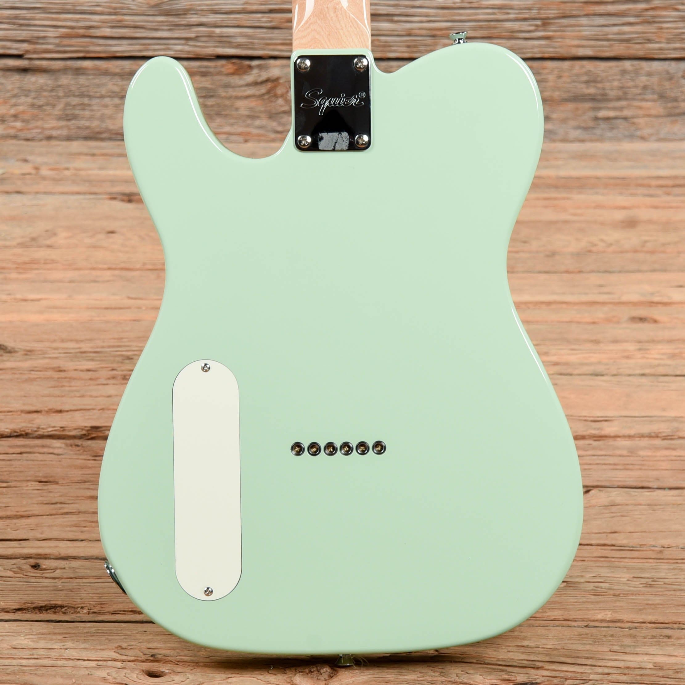 Squier Paranormal Baritone Cabronita Telecaster Surf Green 2021 Electric Guitars / Solid Body