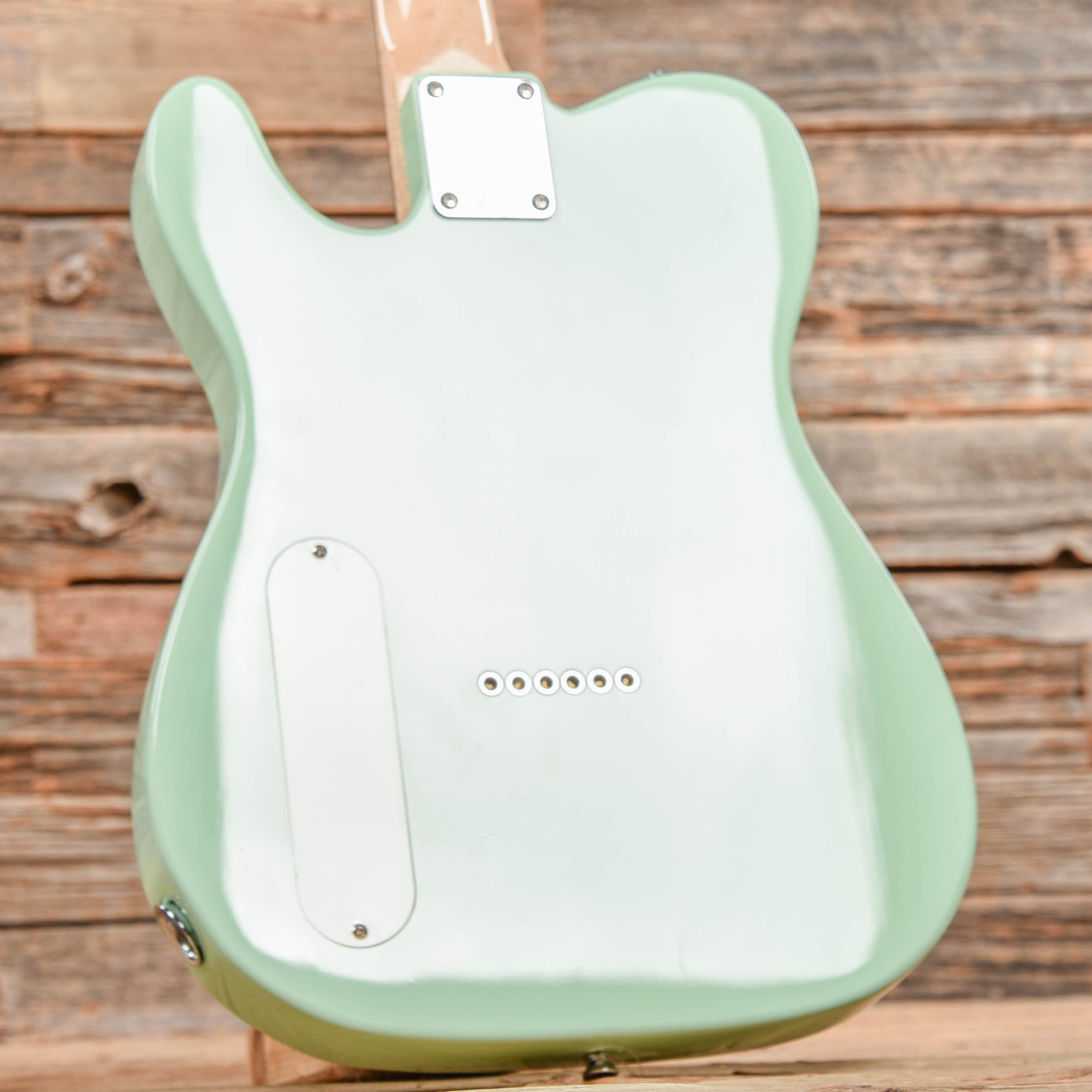 Squier Paranormal Baritone Cabronita Telecaster Surf Green 2021 Electric Guitars / Solid Body