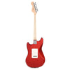 Squier Paranormal Cyclone Candy Apple Red Electric Guitars / Solid Body