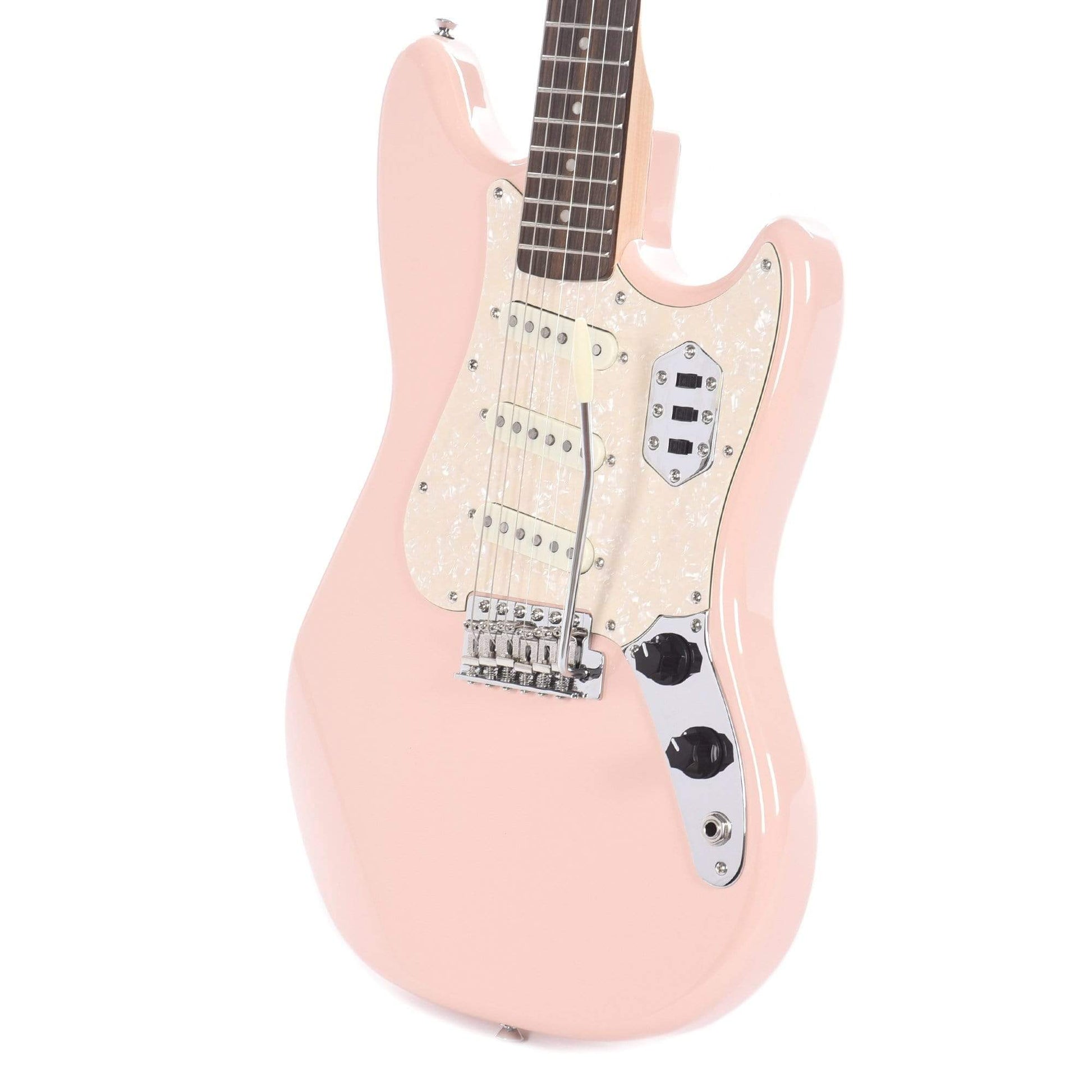 Squier Paranormal Cyclone Shell Pink Electric Guitars / Solid Body