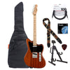 Squier Paranormal Offset Telecaster MN Natural Essentials Bundle Electric Guitars / Solid Body