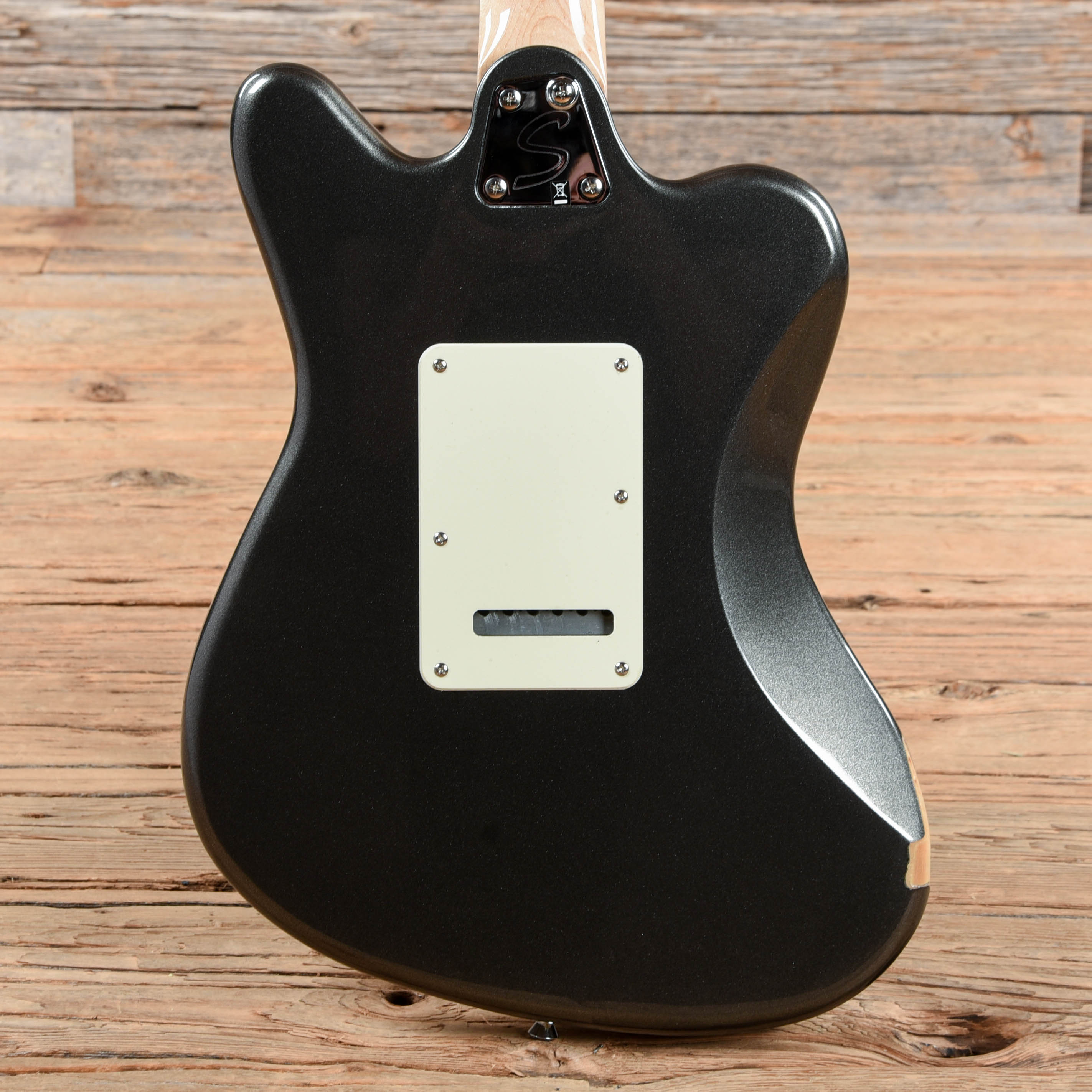 Squier Paranormal Super-Sonic Graphite Metallic Electric Guitars / Solid Body