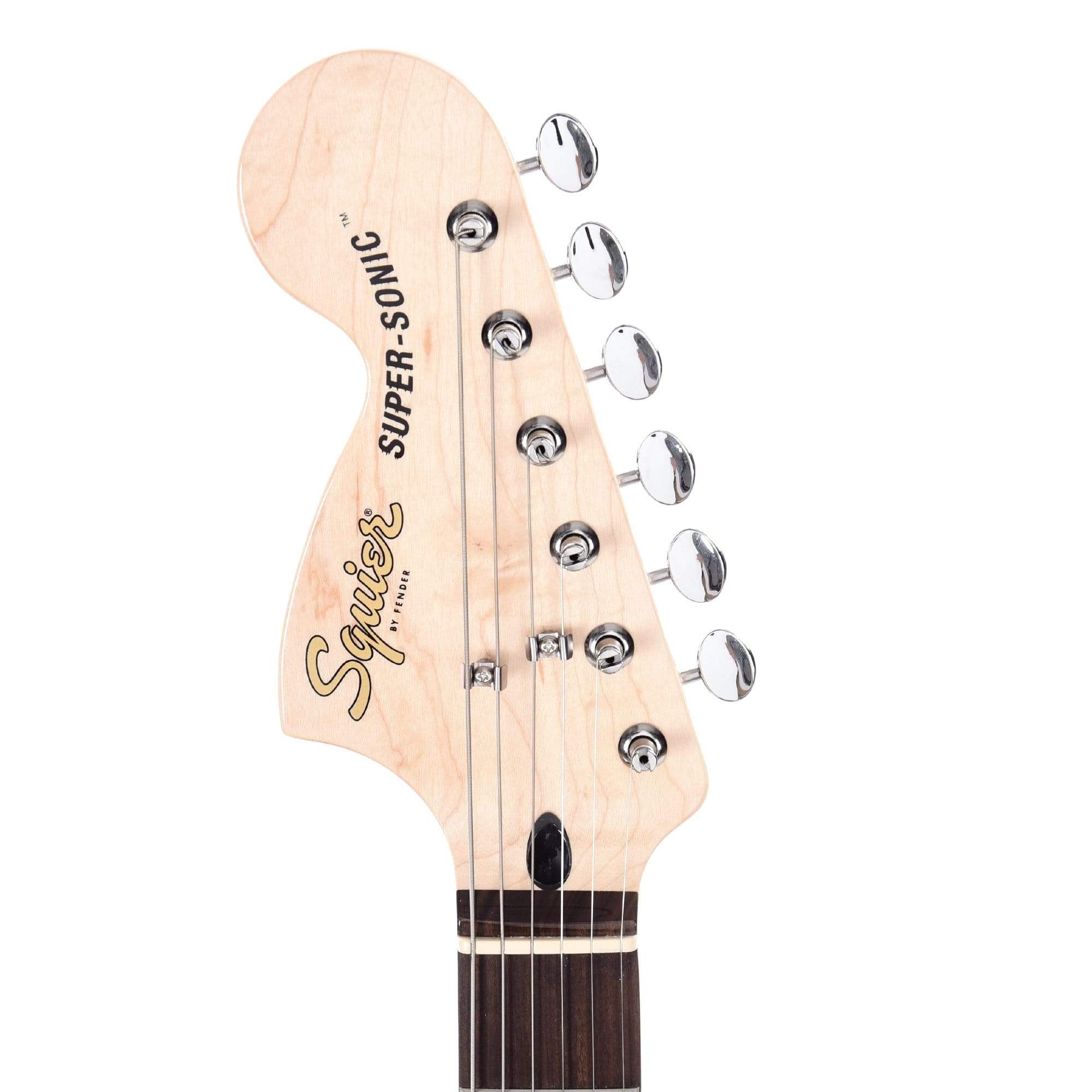 Squier Paranormal Super-Sonic Ice Blue Metallic Electric Guitars / Solid Body