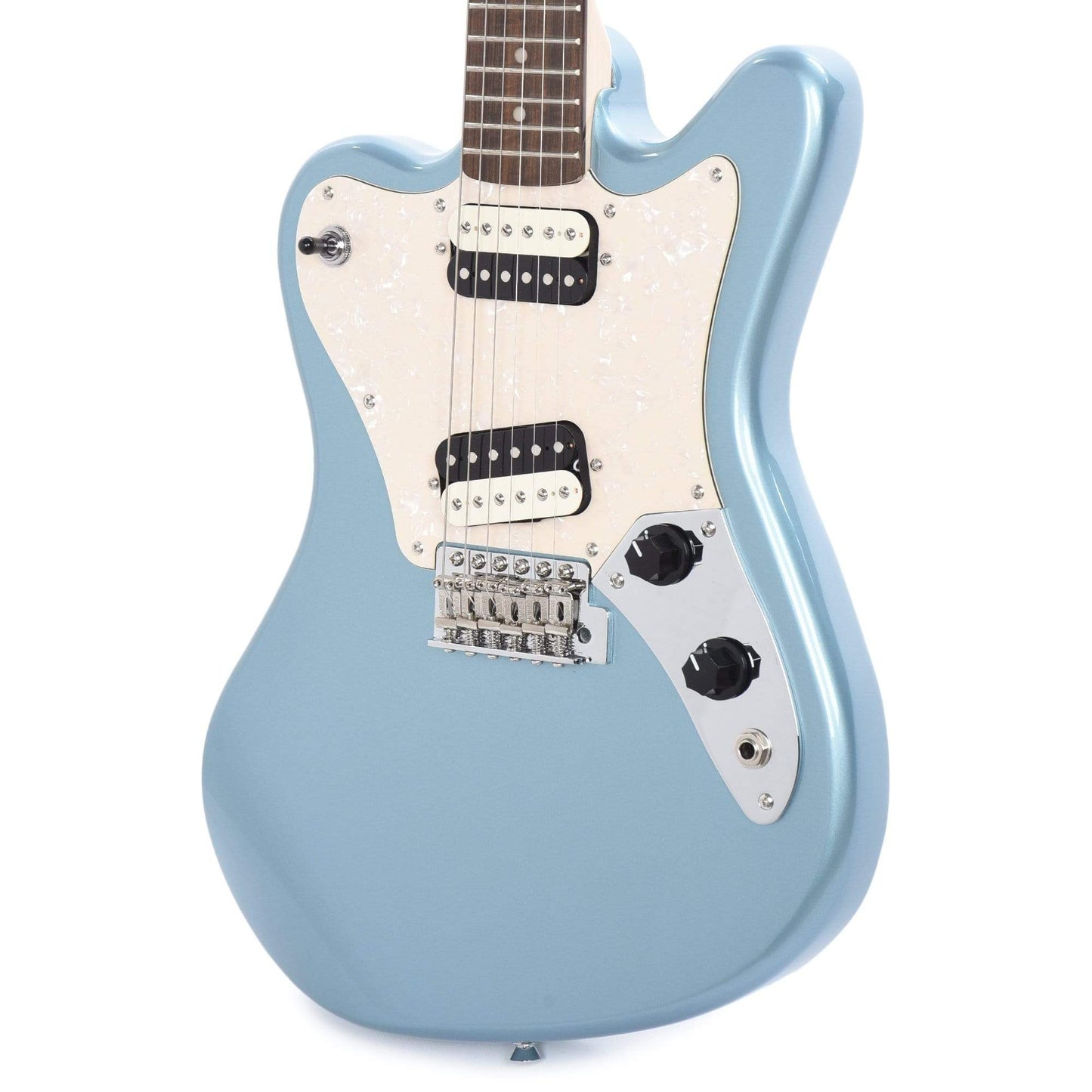 Squier Paranormal Super-Sonic Ice Blue Metallic Electric Guitars / Solid Body