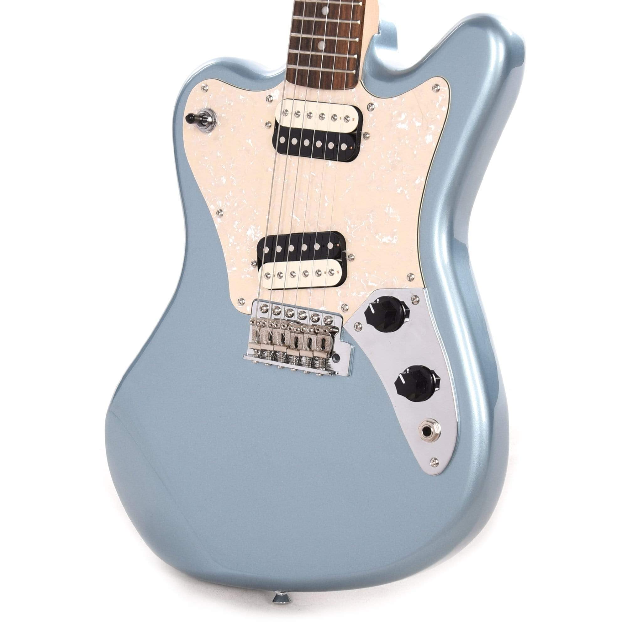 Squier Paranormal Super-Sonic Ice Blue Metallic Electric Guitars / Solid Body