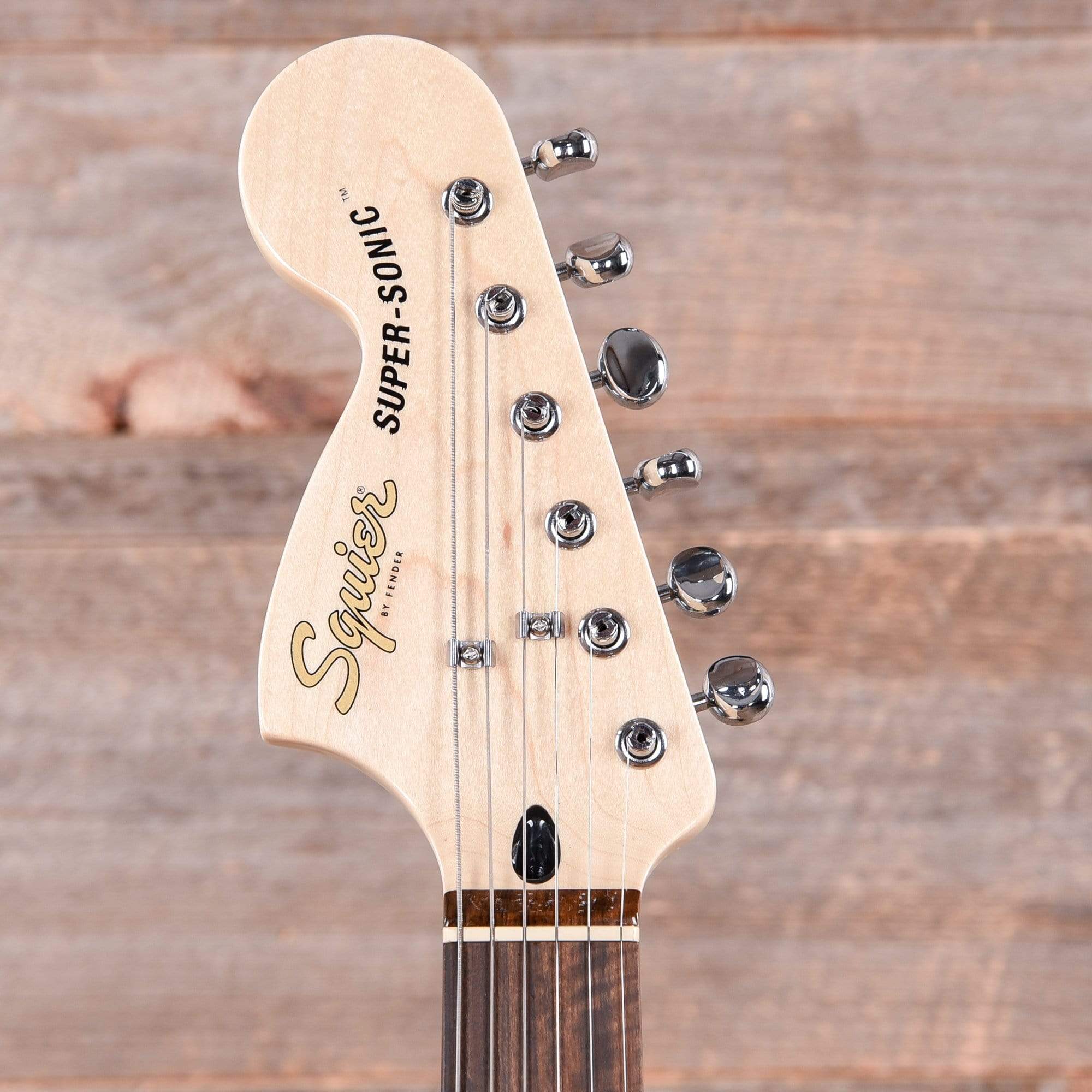 Squier Paranormal Super-Sonic Ice Blue Metallic Electric Guitars / Solid Body