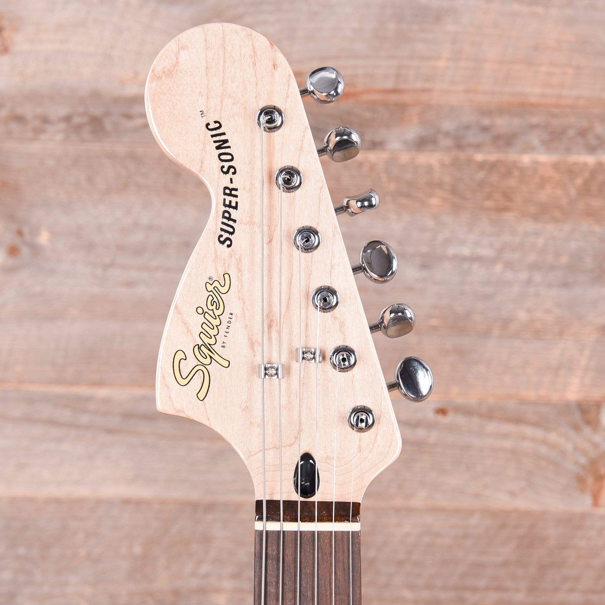 Squier Paranormal Super-Sonic Ice Blue Metallic Electric Guitars / Solid Body