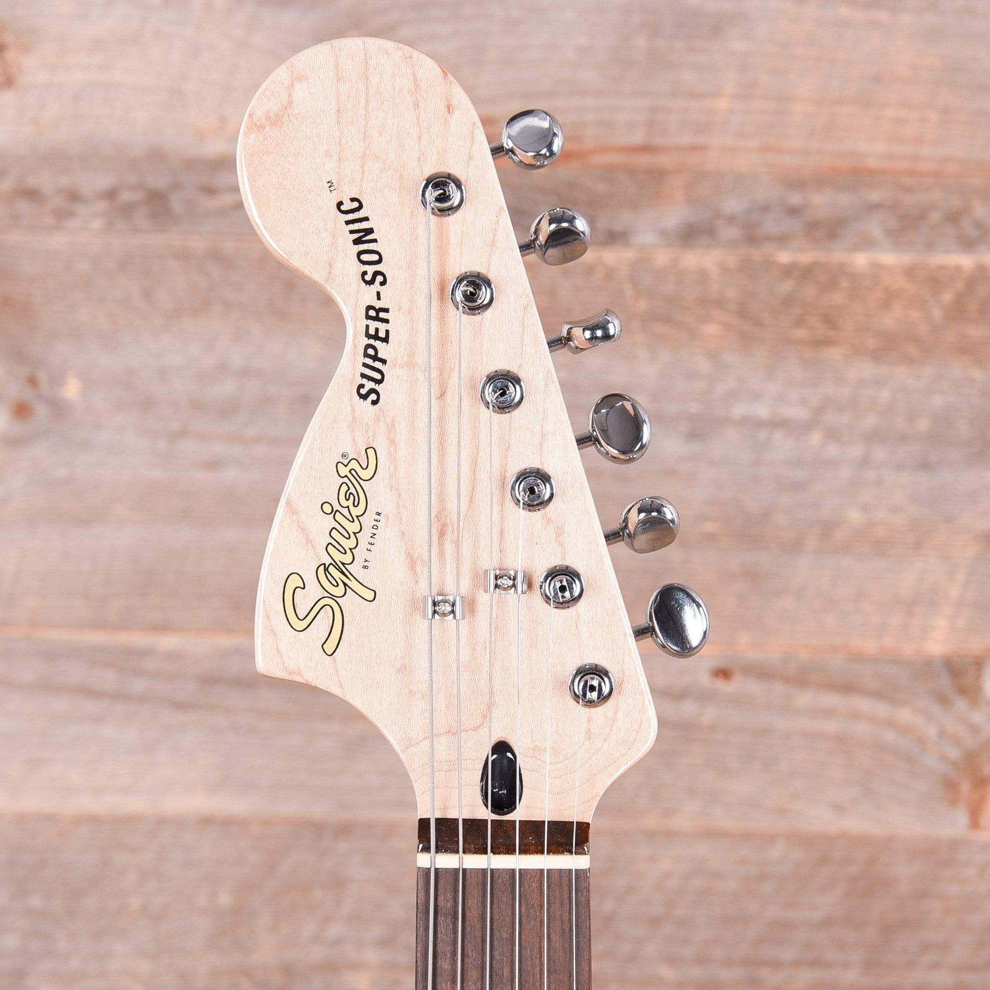 Squier Paranormal Super-Sonic Ice Blue Metallic Electric Guitars / Solid Body