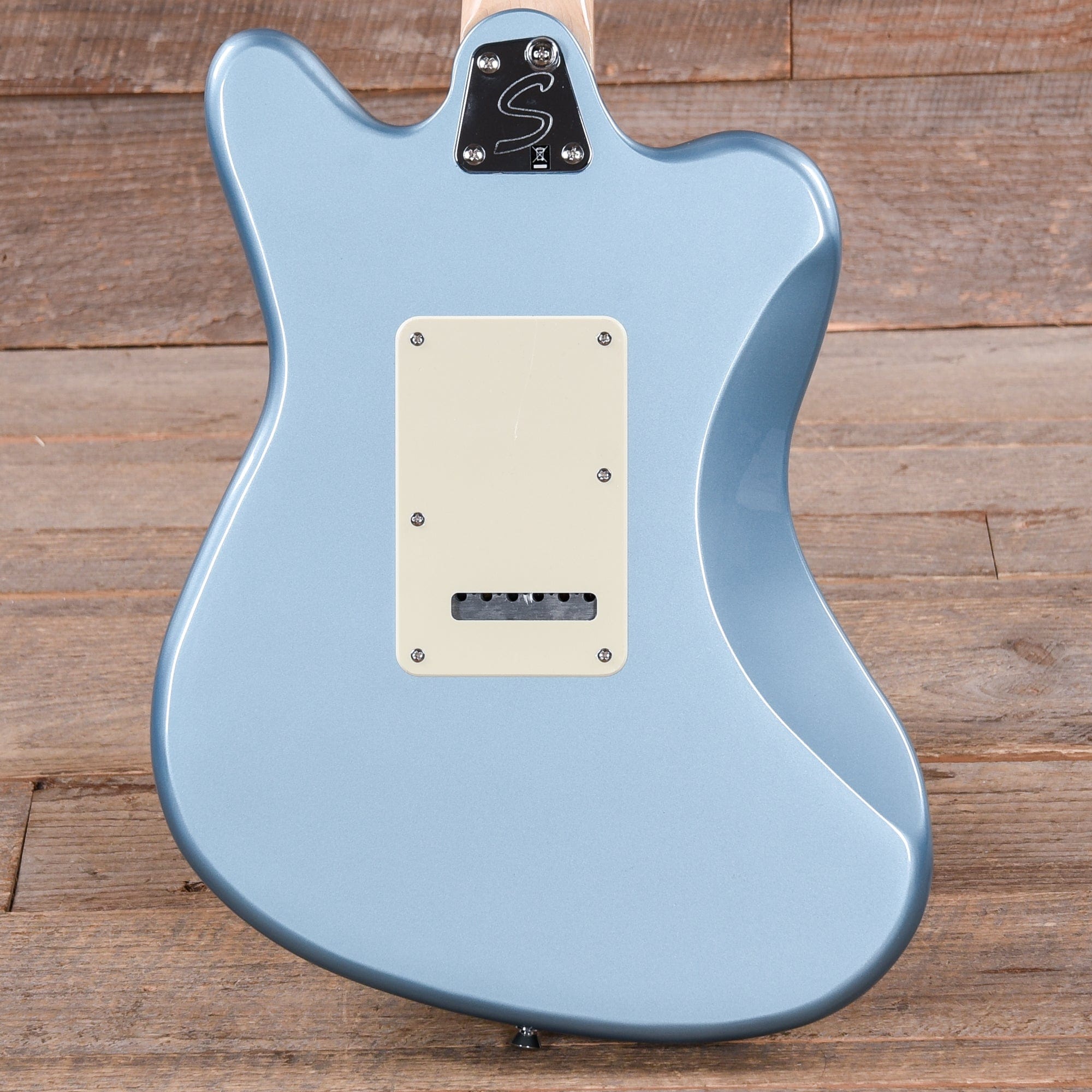 Squier Paranormal Super-Sonic Ice Blue Metallic Electric Guitars / Solid Body