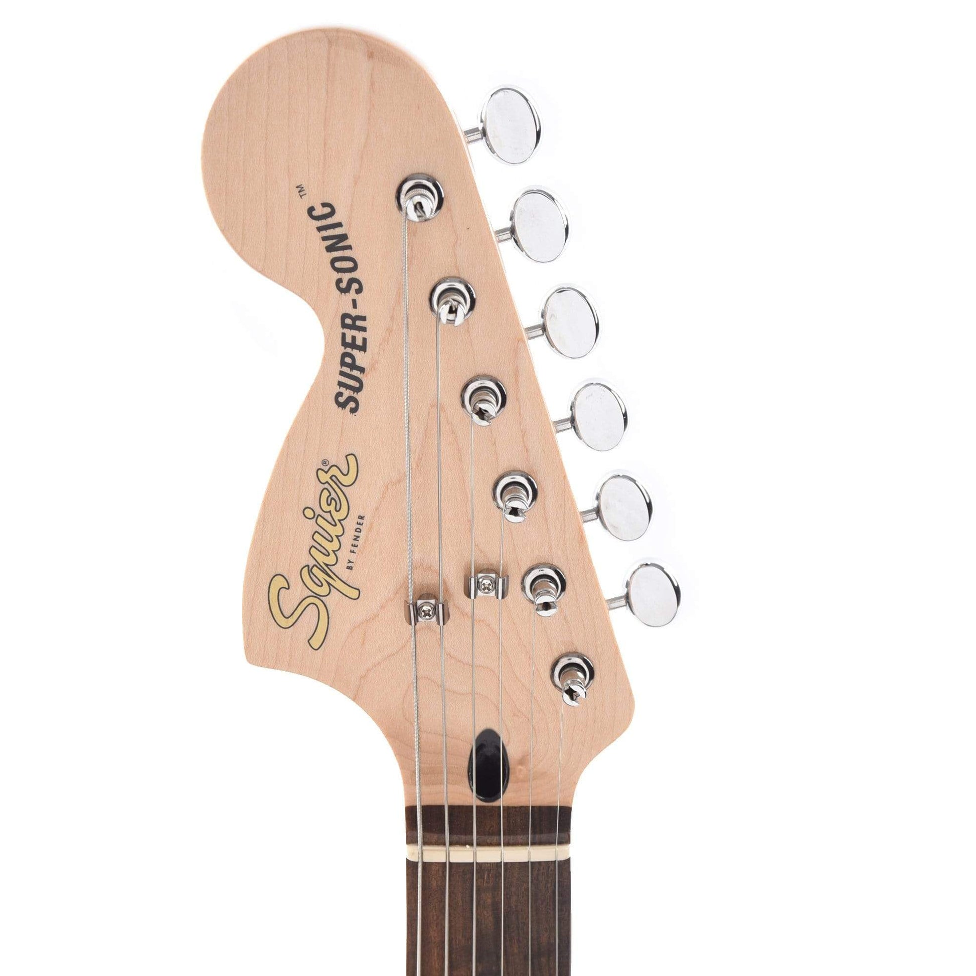 Squier Paranormal Super-Sonic Shell Pink Electric Guitars / Solid Body