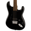 Squier Sonic Stratocaster HT Black Electric Guitars / Solid Body