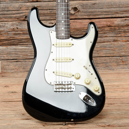 Squier Standard Stratocaster Black 1987 Electric Guitars / Solid Body