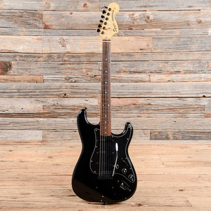 Squier Stratocaster Black 1983 Electric Guitars / Solid Body
