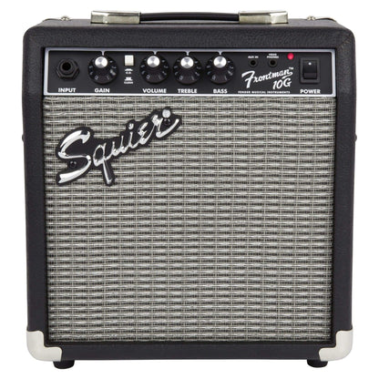 Squier Stratocaster Pack Brown Sunburst w/Frontman 10G Amp, Gig Bag, Strap, Cable, Picks, & 3-Month Play Subscription Electric Guitars / Solid Body