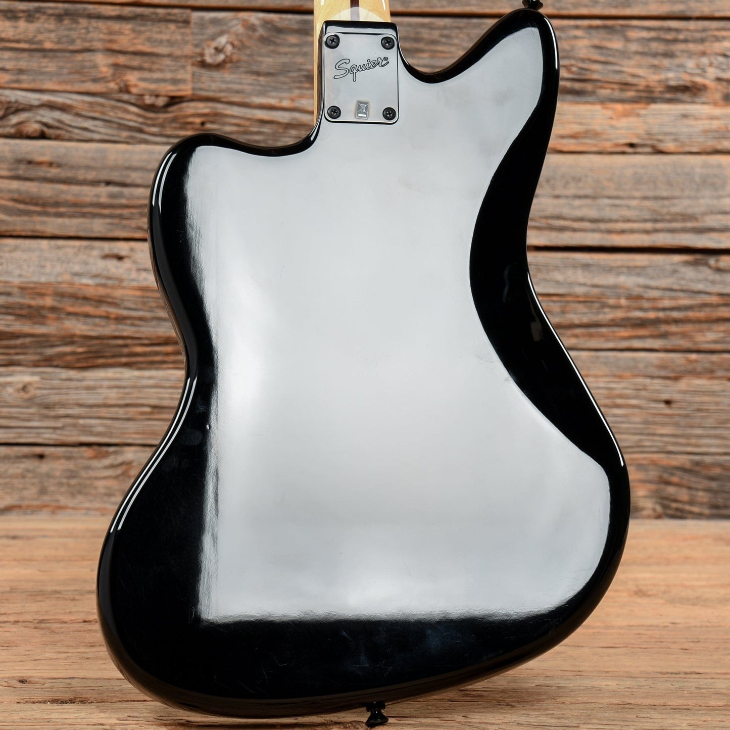 Squier Vintage Modified Jazzmaster Baritone Black Electric Guitars / Solid Body