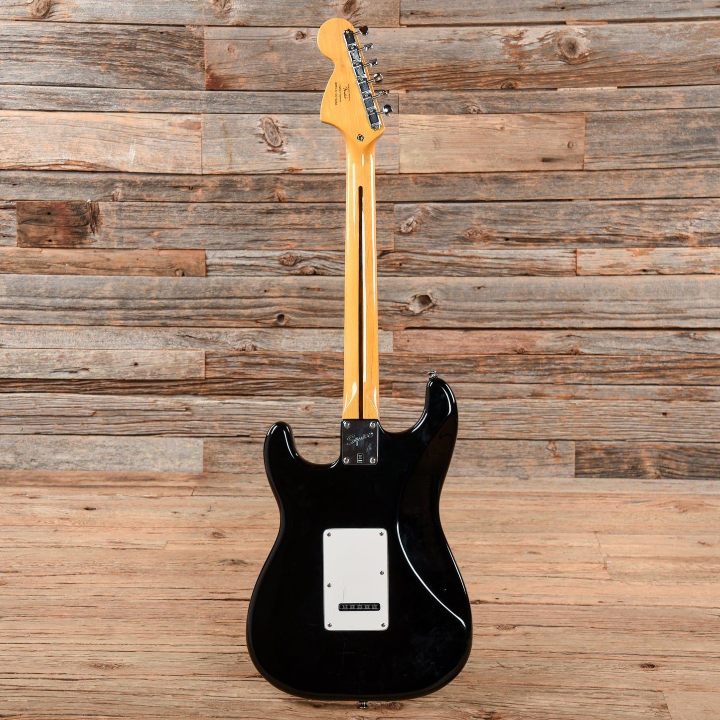 Squier Vintage Modified Stratocaster Black 2012 Electric Guitars / Solid Body