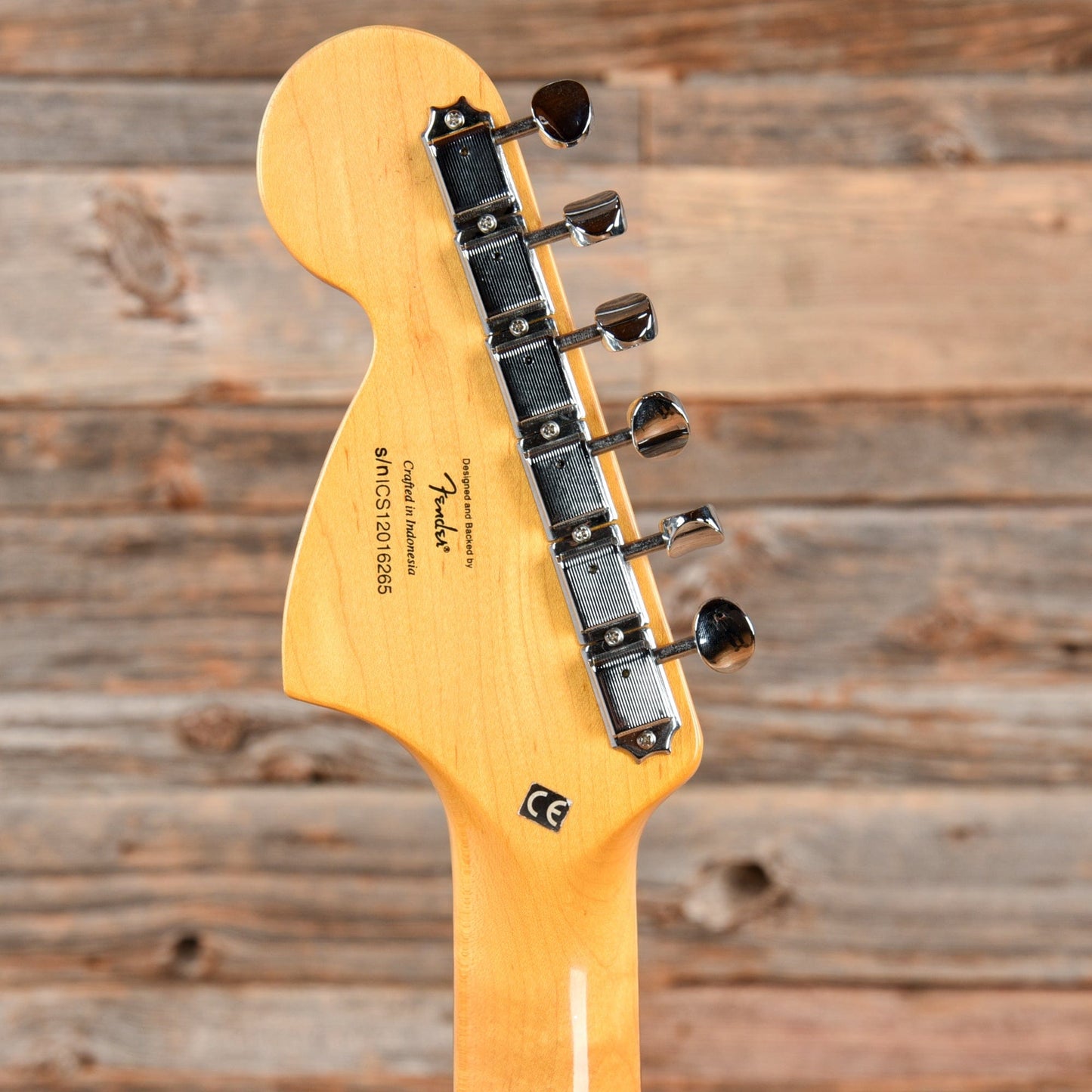 Squier Vintage Modified Stratocaster Black 2012 Electric Guitars / Solid Body