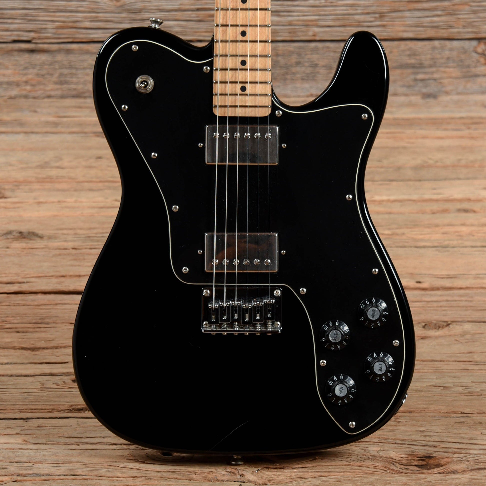 Squier Vintage Modified Telecaster Custom HH Black 2005 Electric Guitars / Solid Body