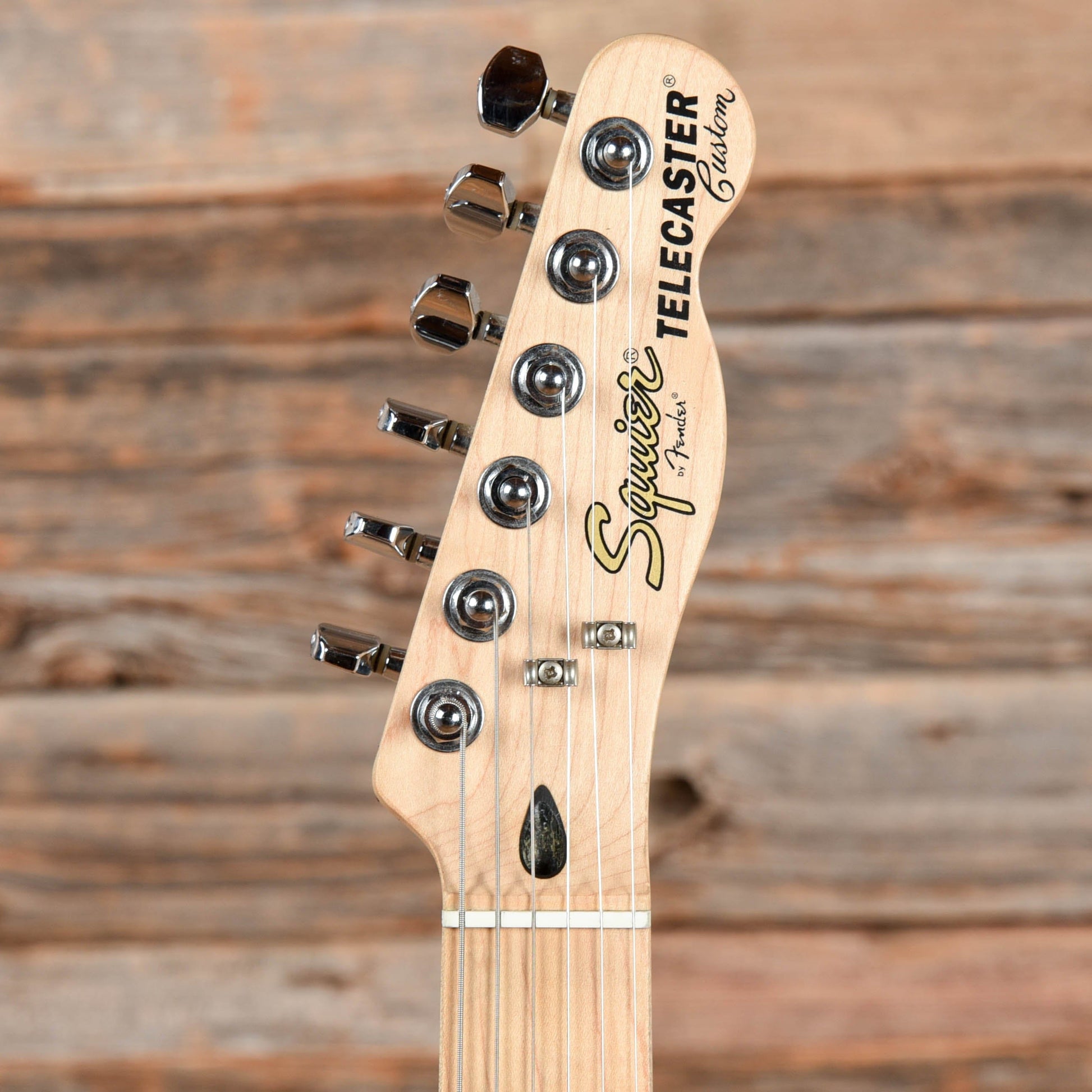 Squier Vintage Modified Telecaster Custom HH Black 2005 Electric Guitars / Solid Body