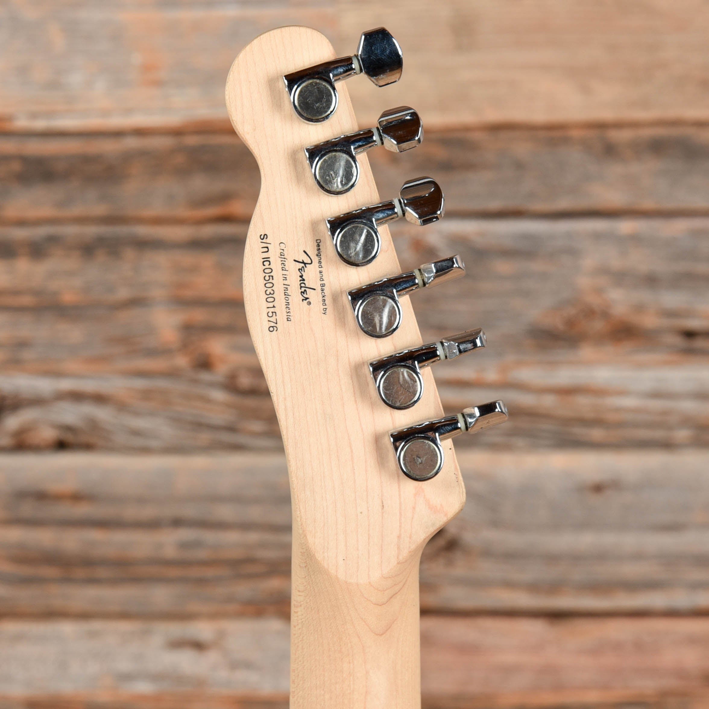 Squier Vintage Modified Telecaster Custom HH Black 2005 Electric Guitars / Solid Body