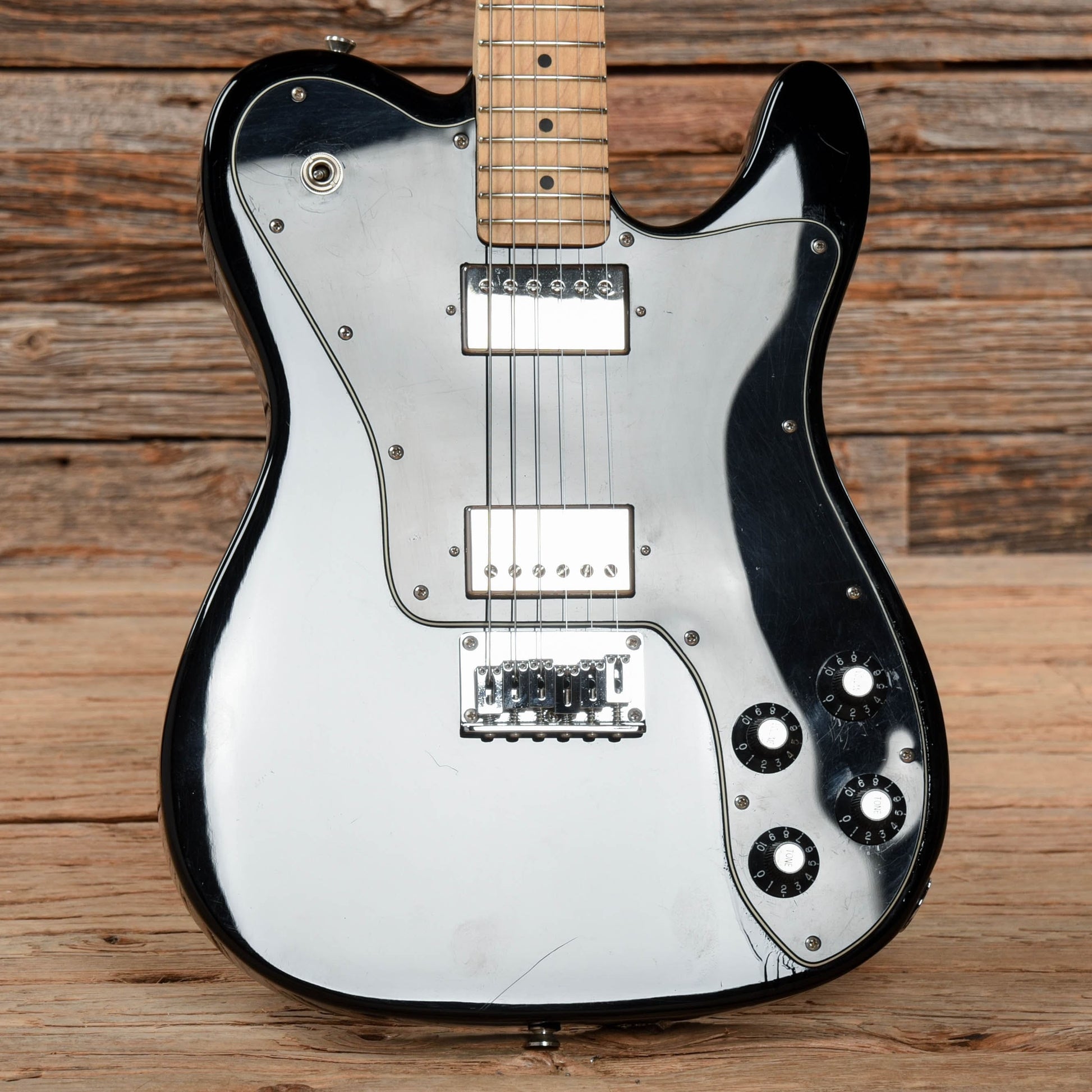 Squier Vintage Modified Telecaster Custom HH Black 2005 Electric Guitars / Solid Body