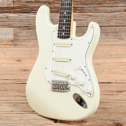 Squier Wayne's World Stratocaster Olympic White 1992 Electric Guitars / Solid Body