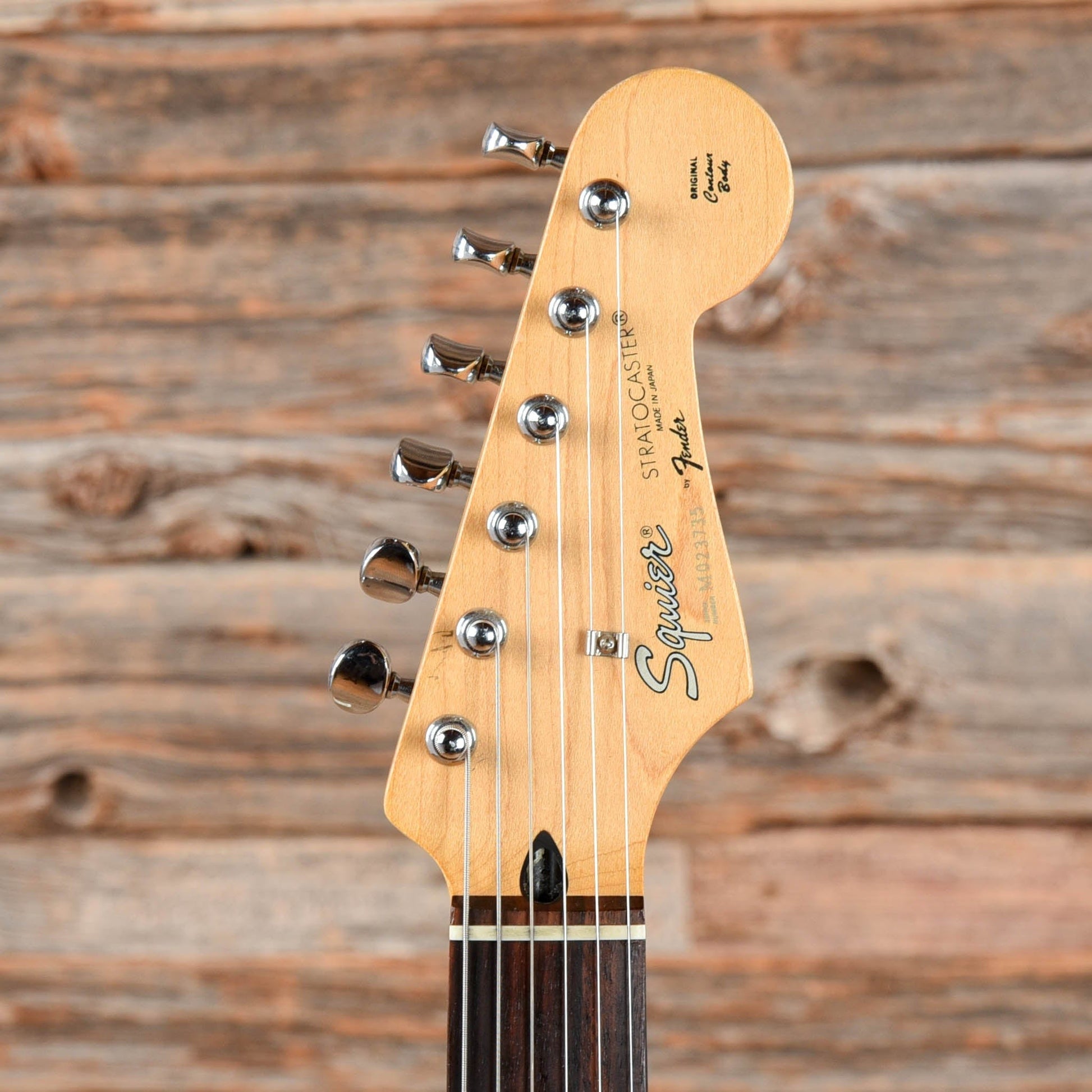 Squier Wayne's World Stratocaster Olympic White 1992 Electric Guitars / Solid Body