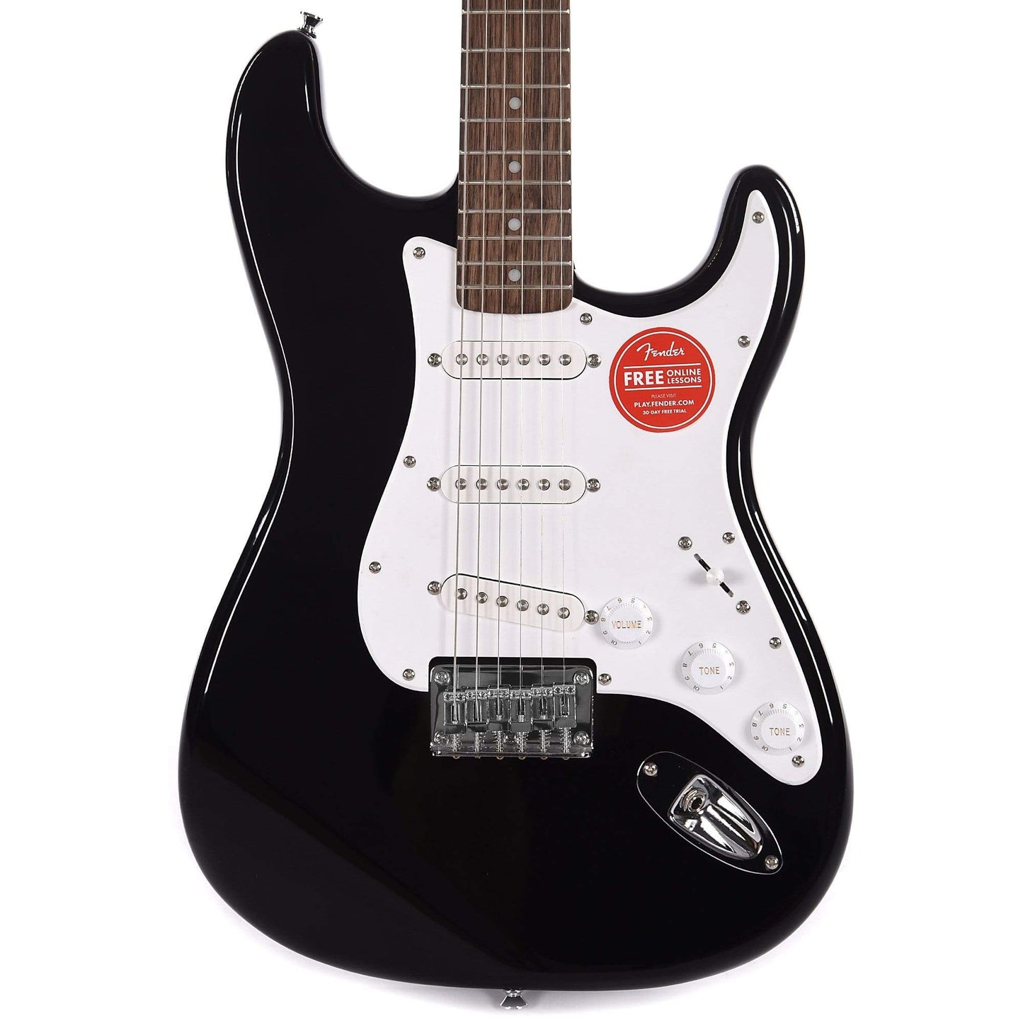 Squier Bullet Stratocaster Hard Tail Black Electric Guitars / Travel / Mini