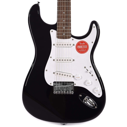 Squier Bullet Stratocaster Hard Tail Black Electric Guitars / Travel / Mini