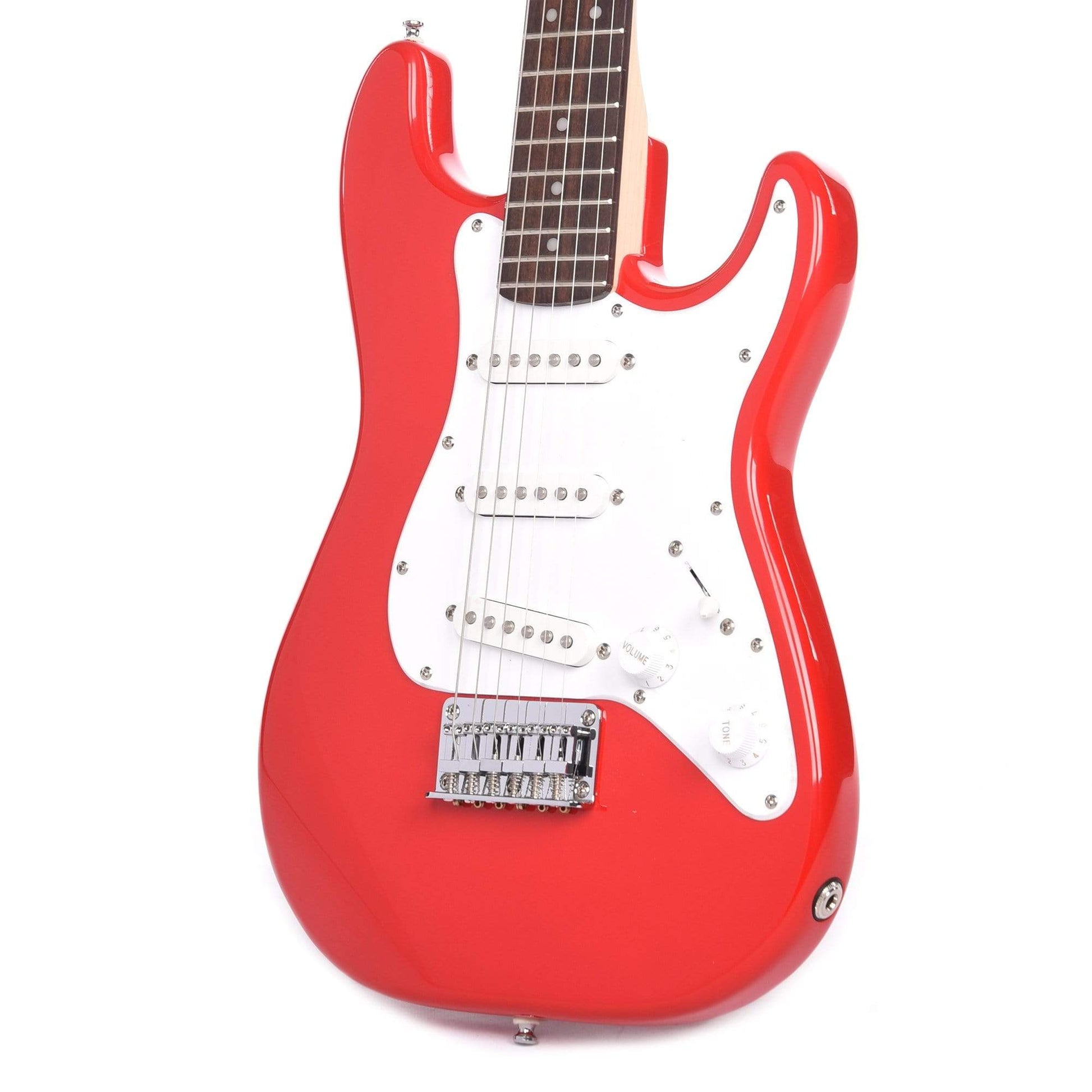 Squier Mini Stratocaster V2 Torino Red Electric Guitars / Travel / Mini