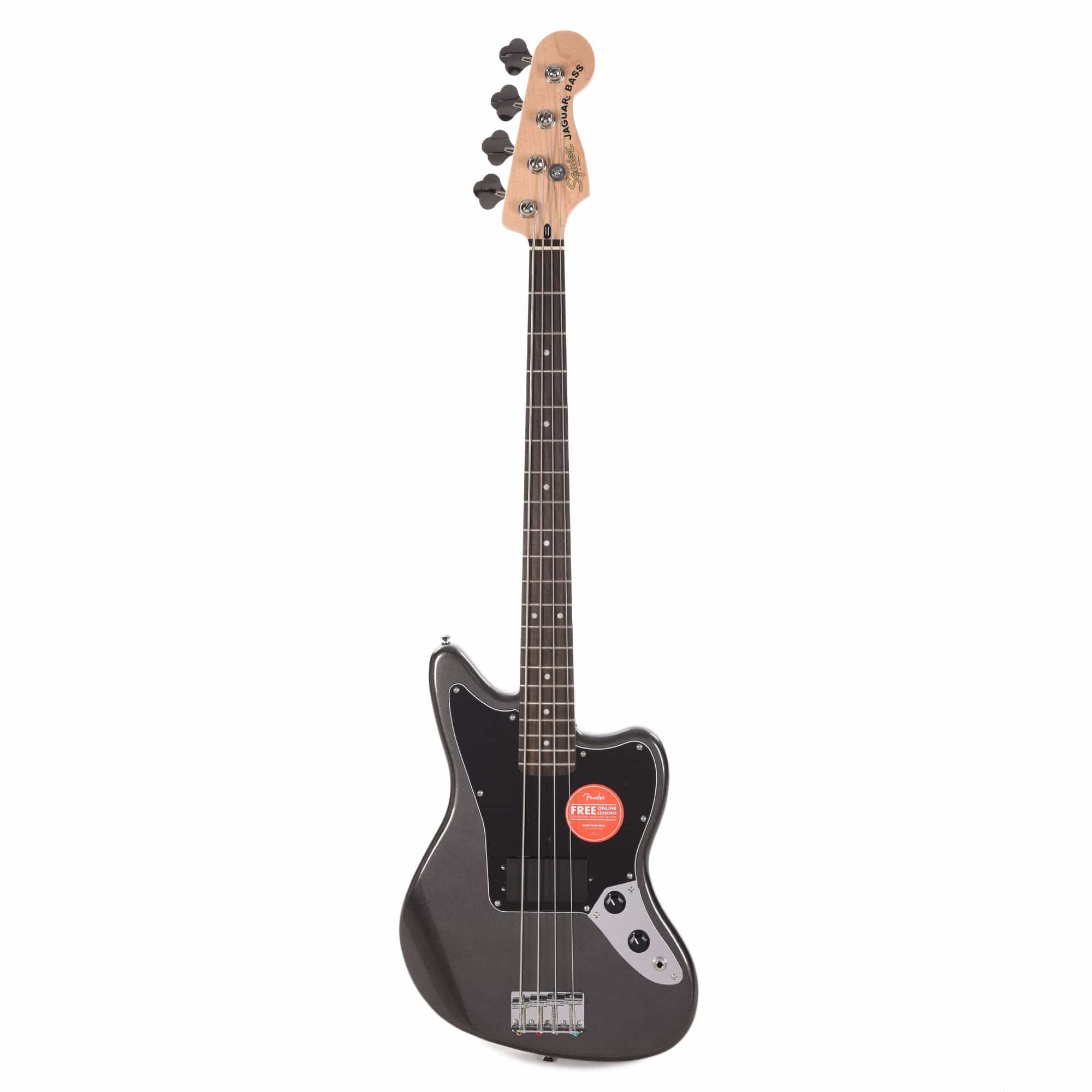 Squier Affinity Jaguar Bass H Charcoal Frost Metallic
