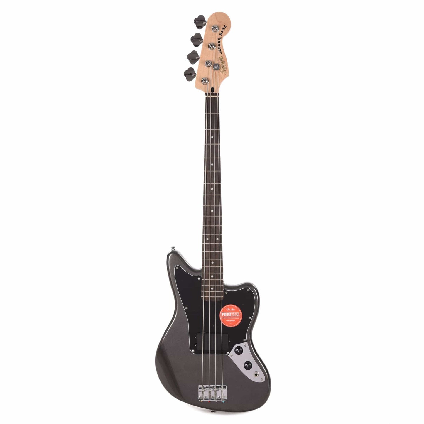 Squier Affinity Jaguar Bass H Charcoal Frost Metallic
