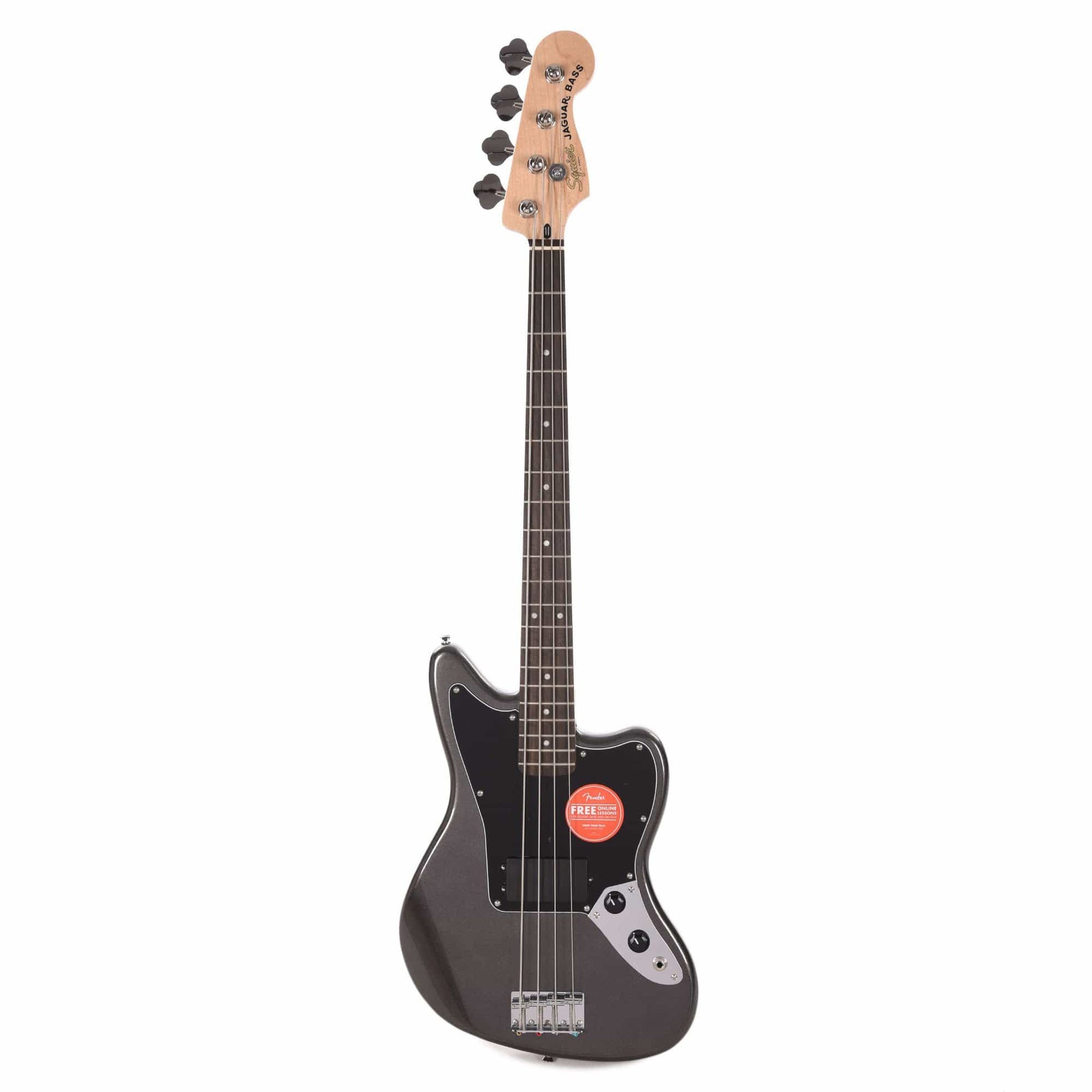 Squier Affinity Jaguar Bass H Charcoal Frost Metallic