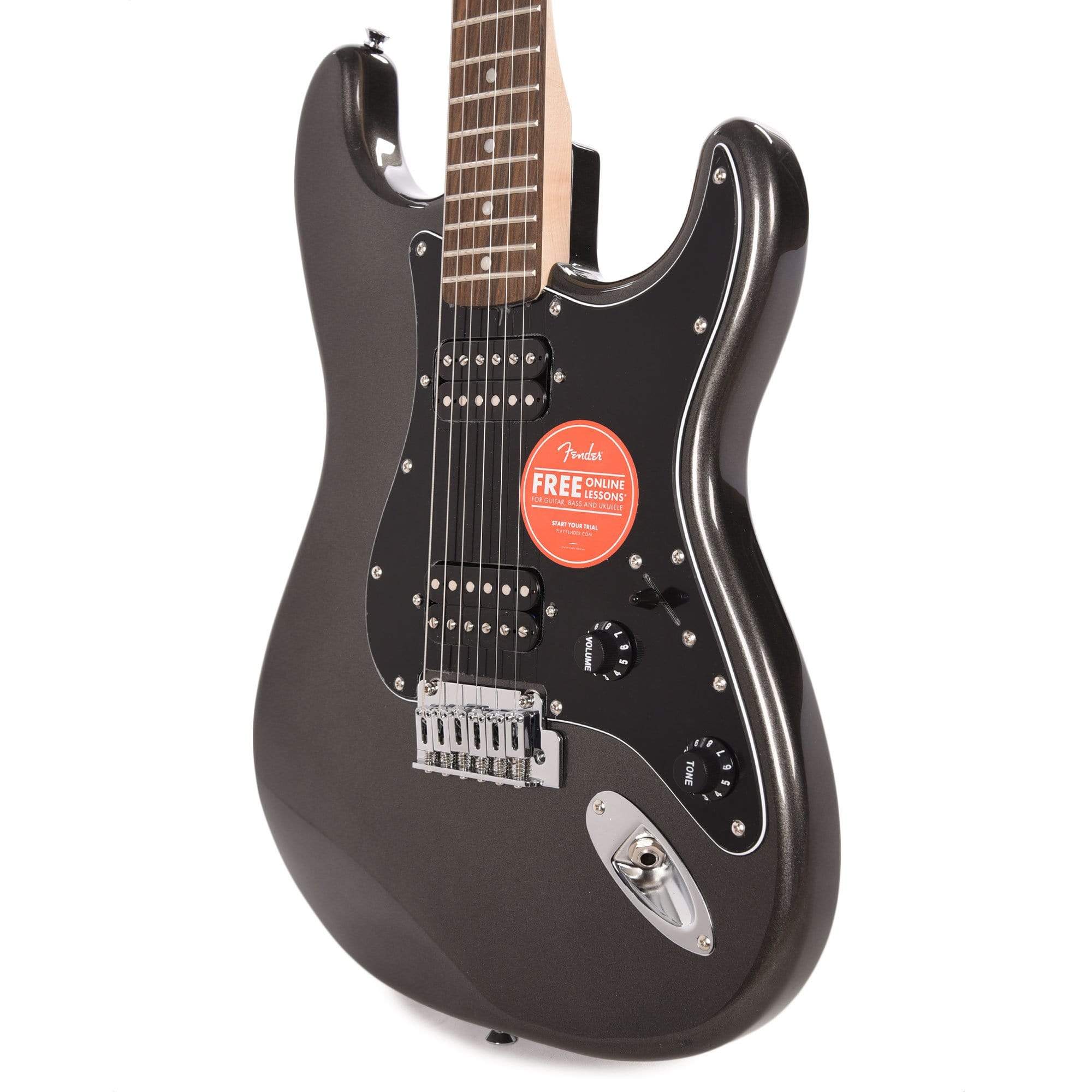 Squier Affinity Stratocaster HH Charcoal Frost Metallic