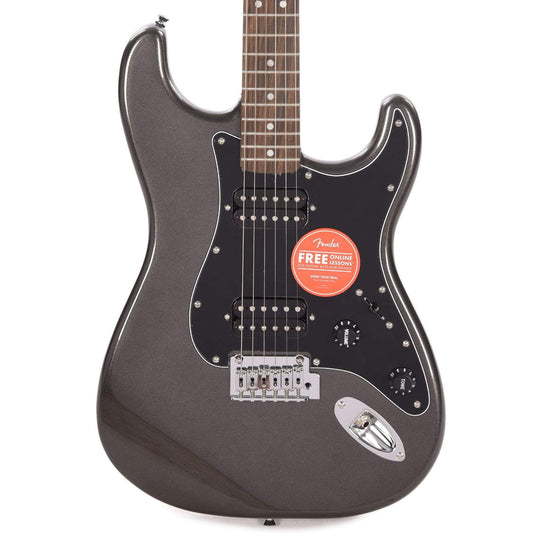 Squier Affinity Stratocaster HH Charcoal Frost Metallic