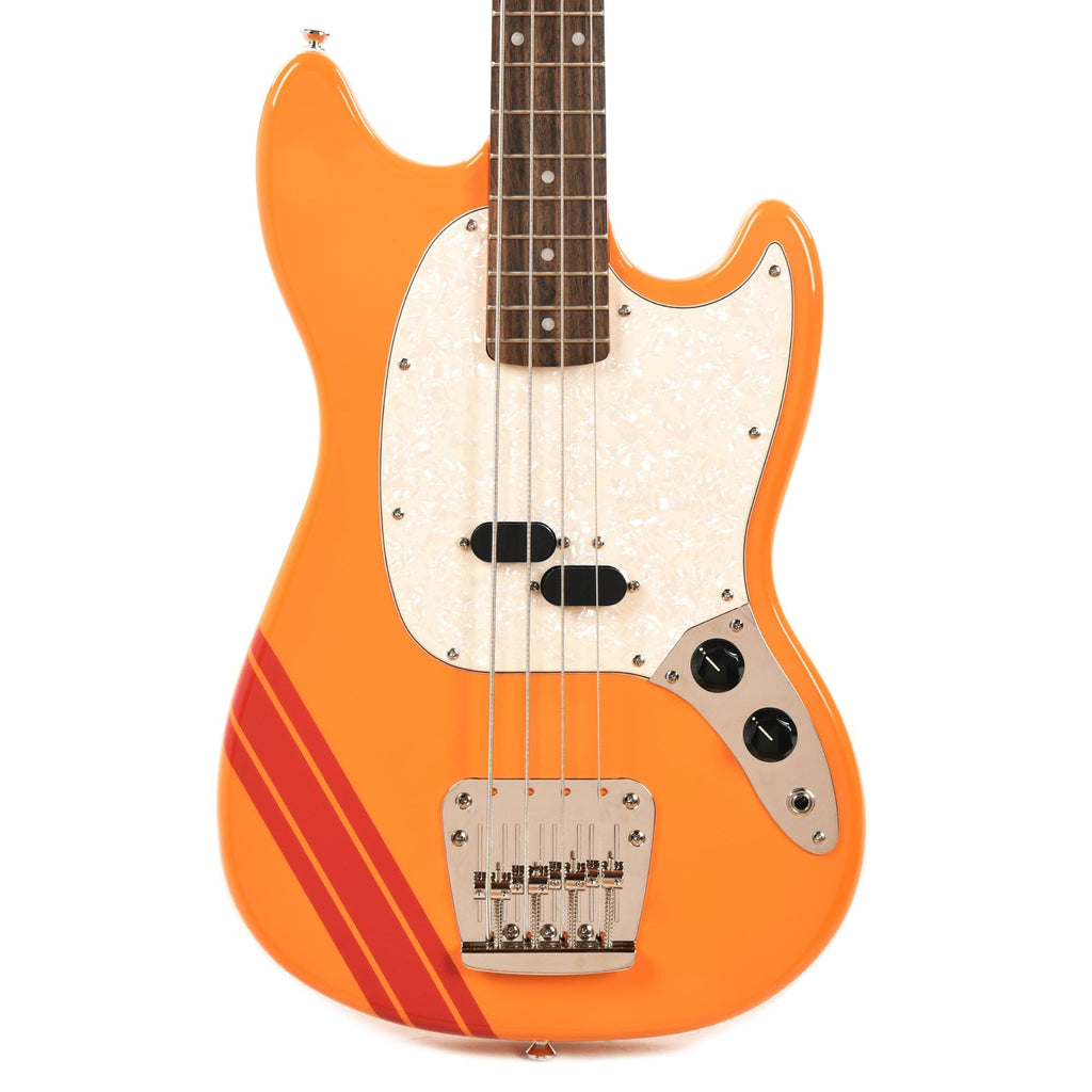 Squier Classic Vibe '60s Competition Mustang Bass Capri Orange w/Dakot –  Chicago Music Exchange