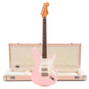 Squier Classic Vibe 60s Stratocaster HSS LRL Shell Pink 3-Ply Parchment and Hardshell Case Strat/Tele Shell Pink w/Cream Interior