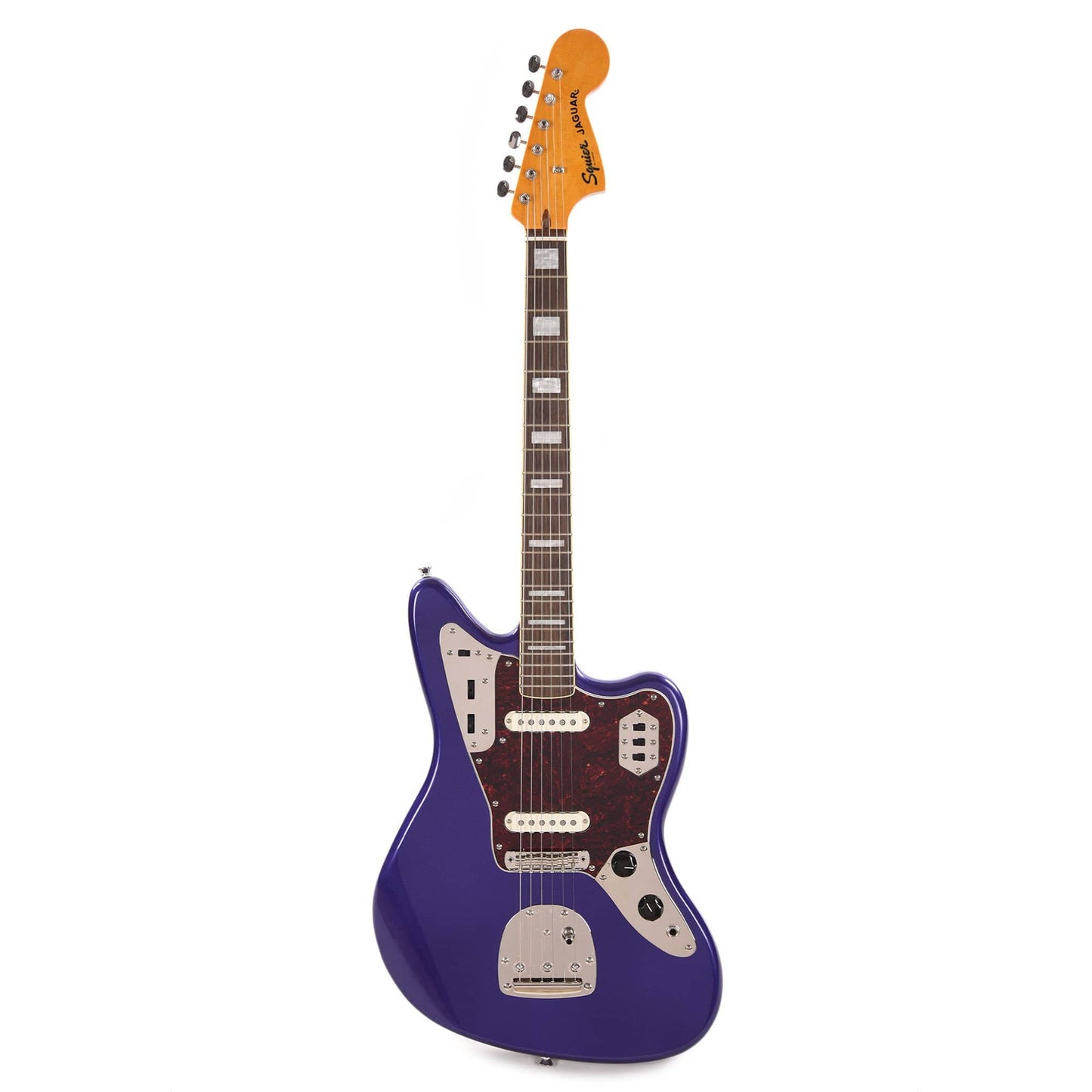 Squier Classic Vibe '70s Jaguar Purple Metallic w/4-Ply Tortoise Pickguard