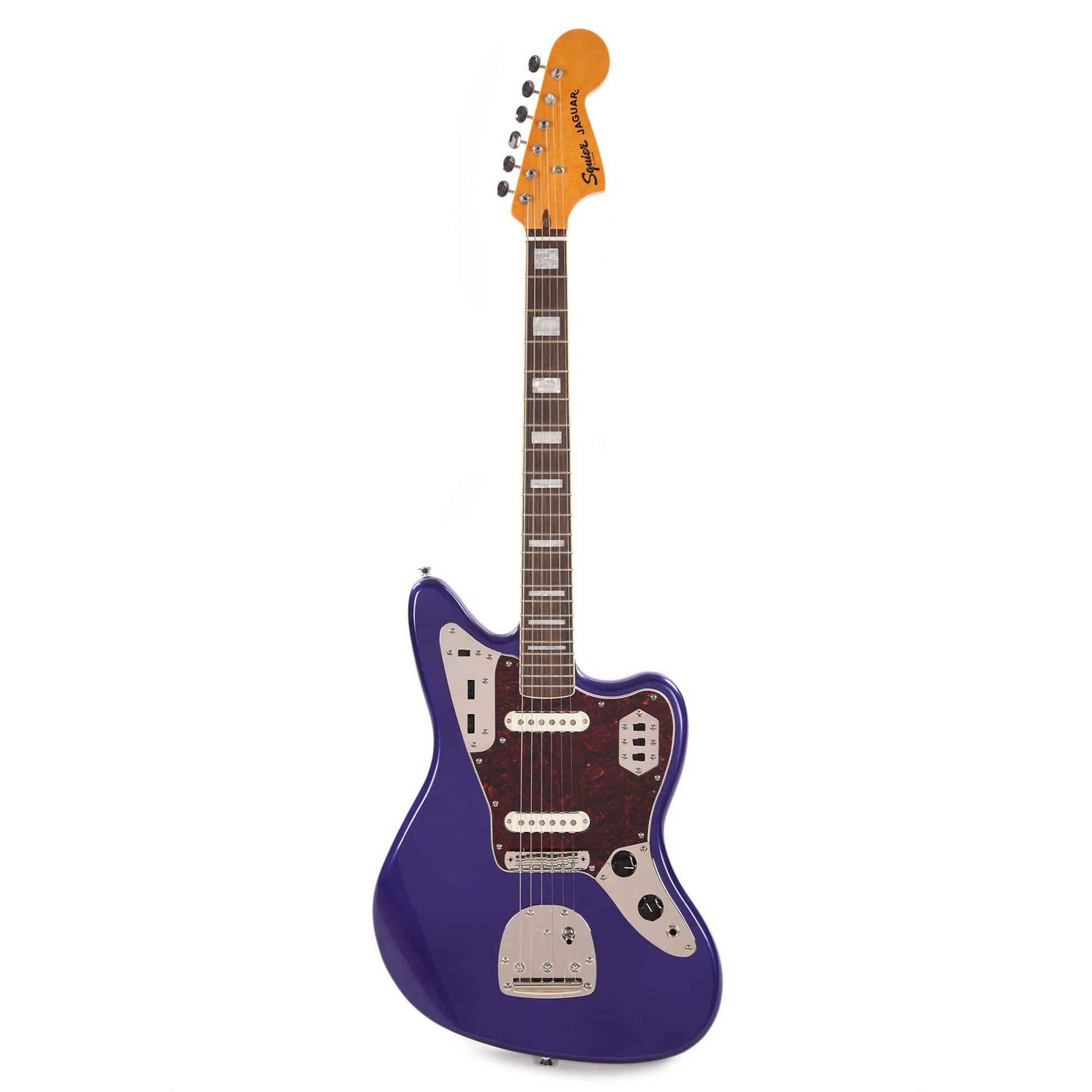 Squier Classic Vibe '70s Jaguar Purple Metallic w/4-Ply Tortoise Pickguard
