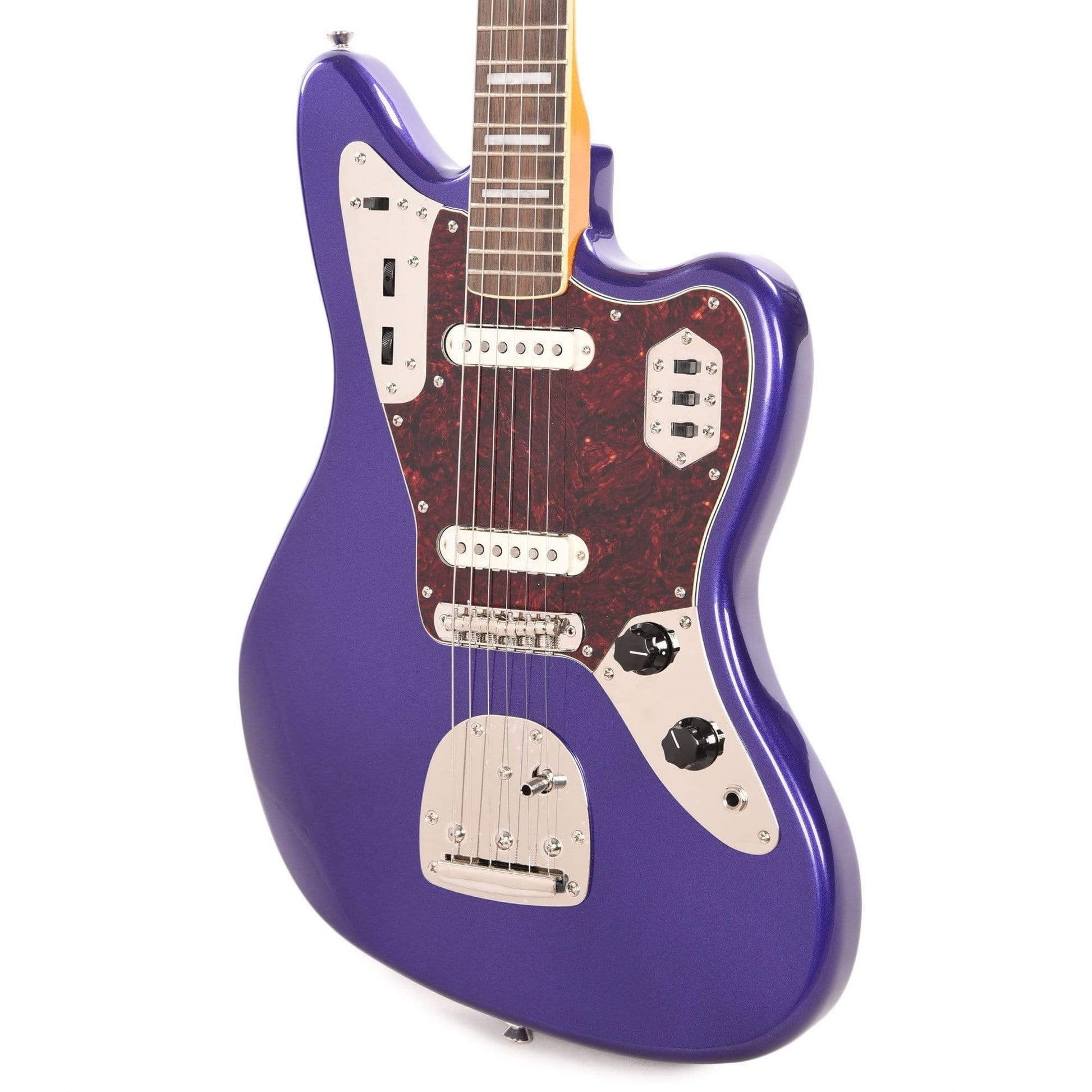 Squier Classic Vibe '70s Jaguar Purple Metallic w/4-Ply Tortoise Pickguard