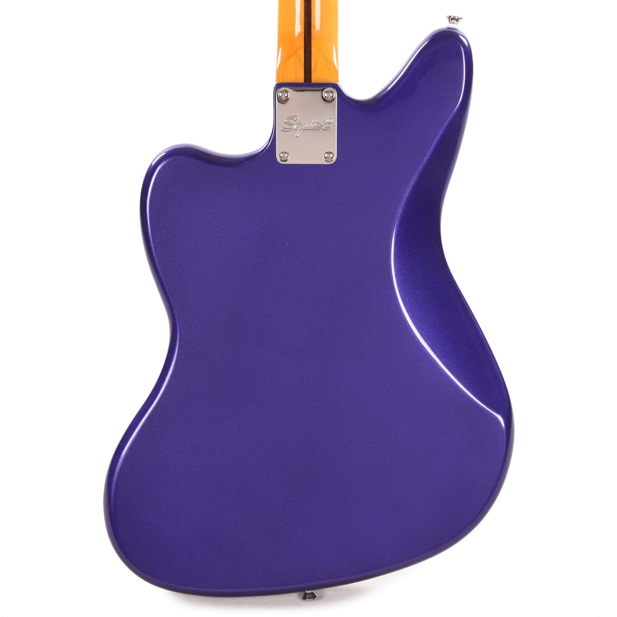 Squier Classic Vibe '70s Jaguar Purple Metallic w/4-Ply Tortoise Pickg ...