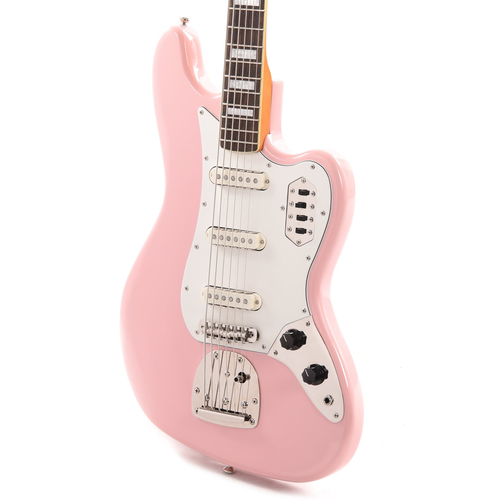 Squier Bass Ⅵ FSR Shell Pink Squier Classic Vibe Bass VI Shell Pink w/Matching Headcap & 3-Ply
