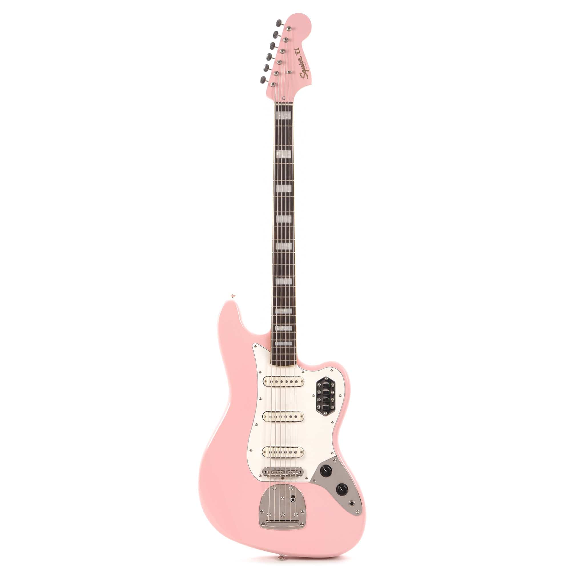 Squier BassⅥ ピンク 限定色 Limited Edition Squier Classic Vibe Bass VI In Shell Pink - YouTube