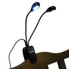 Stageline LED Music Stand Light Dual USB Lear Shaped Gooseneck Accessories / Stands