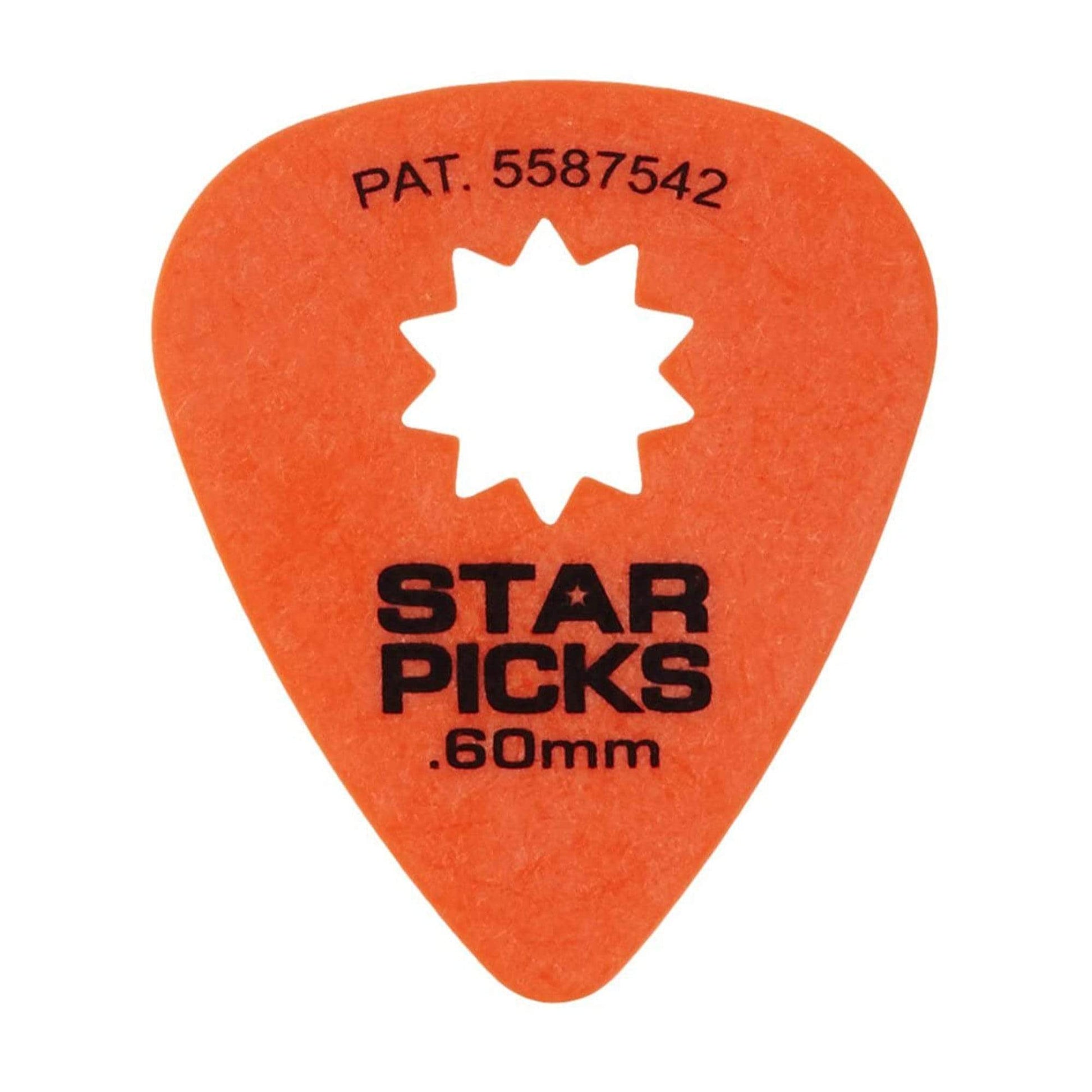 Star Picks Original Orange 0.60mm 3 Pack (36) Bundle Accessories / Picks