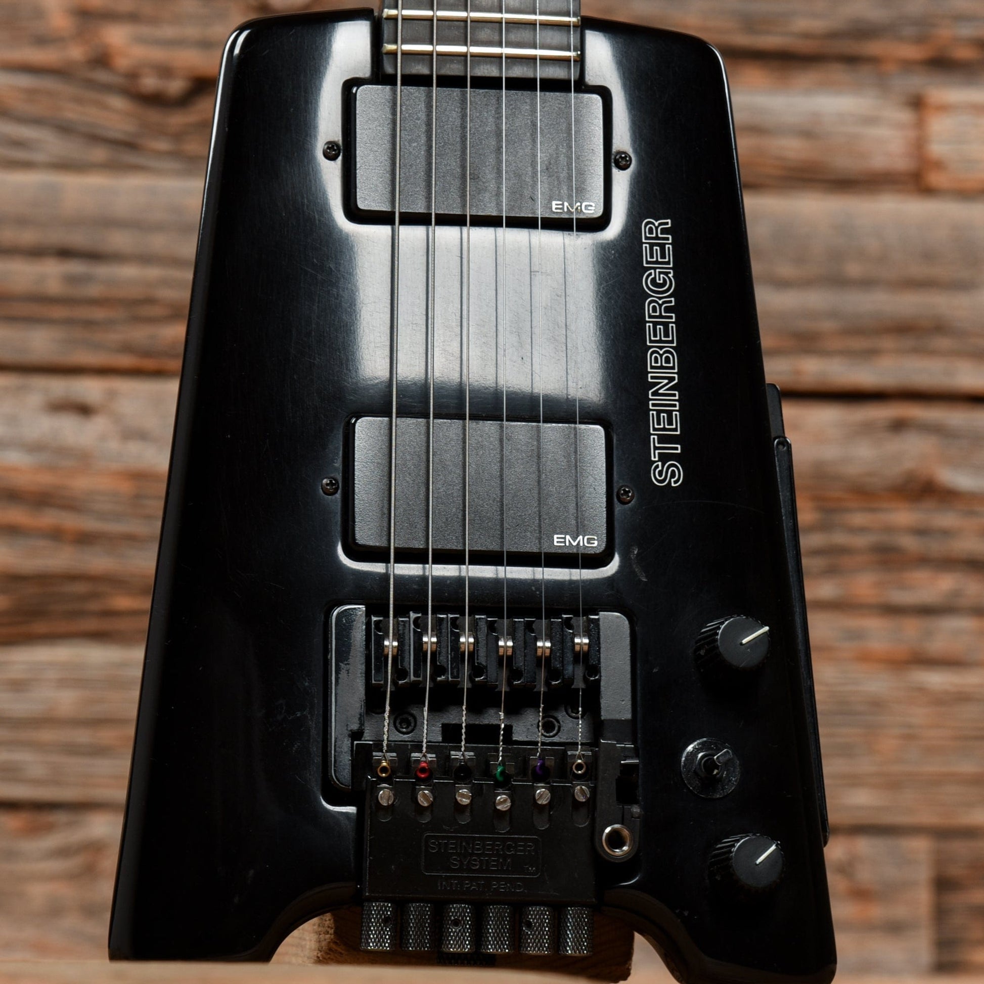Steinberger GL2T Black 1986 Electric Guitars / Solid Body
