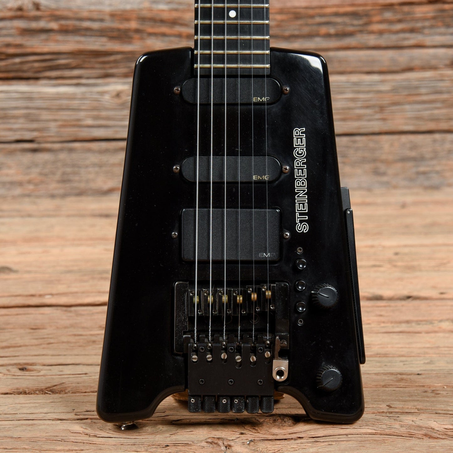 Steinberger GL4T Black 1980s Electric Guitars / Solid Body