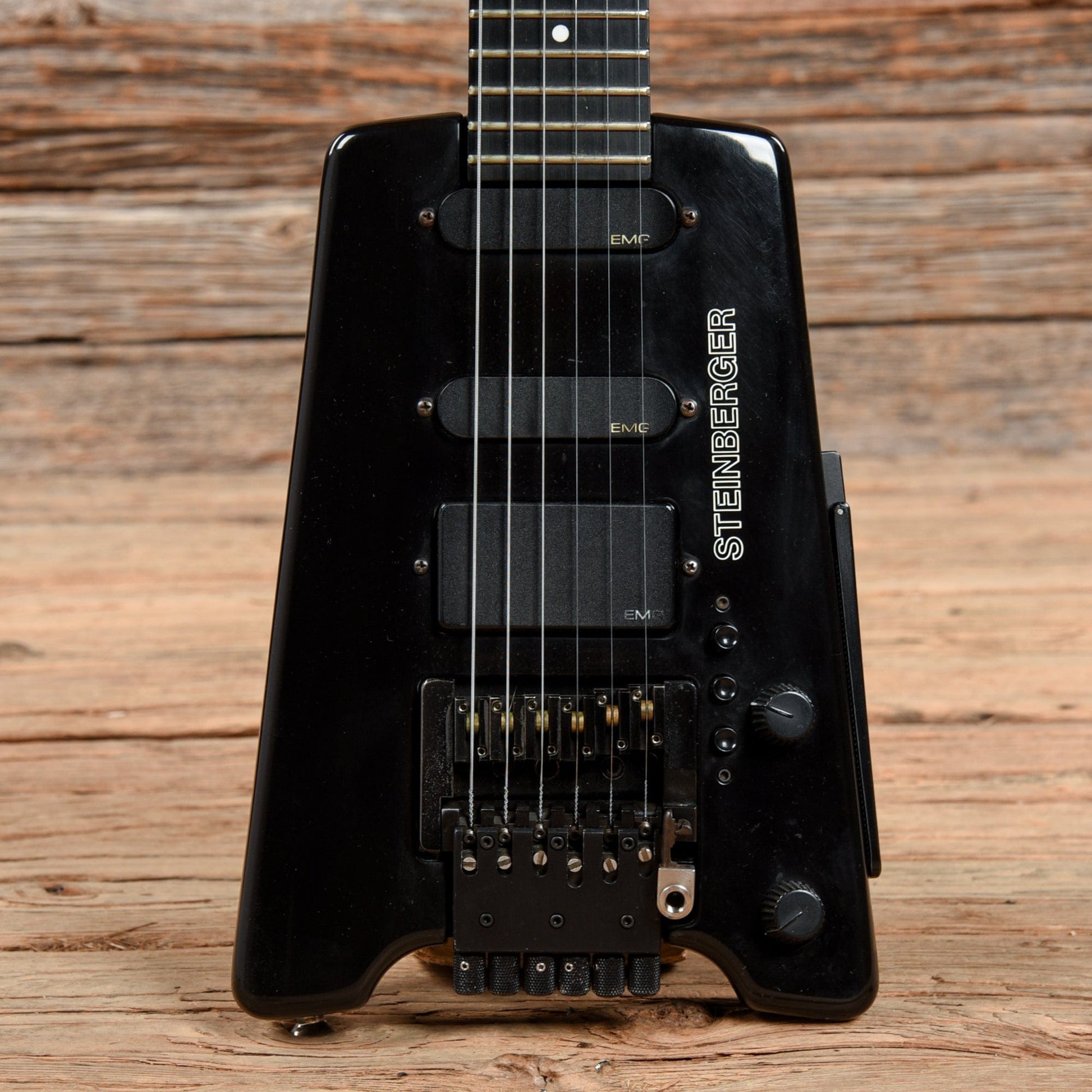 Steinberger GL4T Black 1980s Electric Guitars / Solid Body
