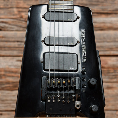 Steinberger GL4T Black 1980s Electric Guitars / Solid Body