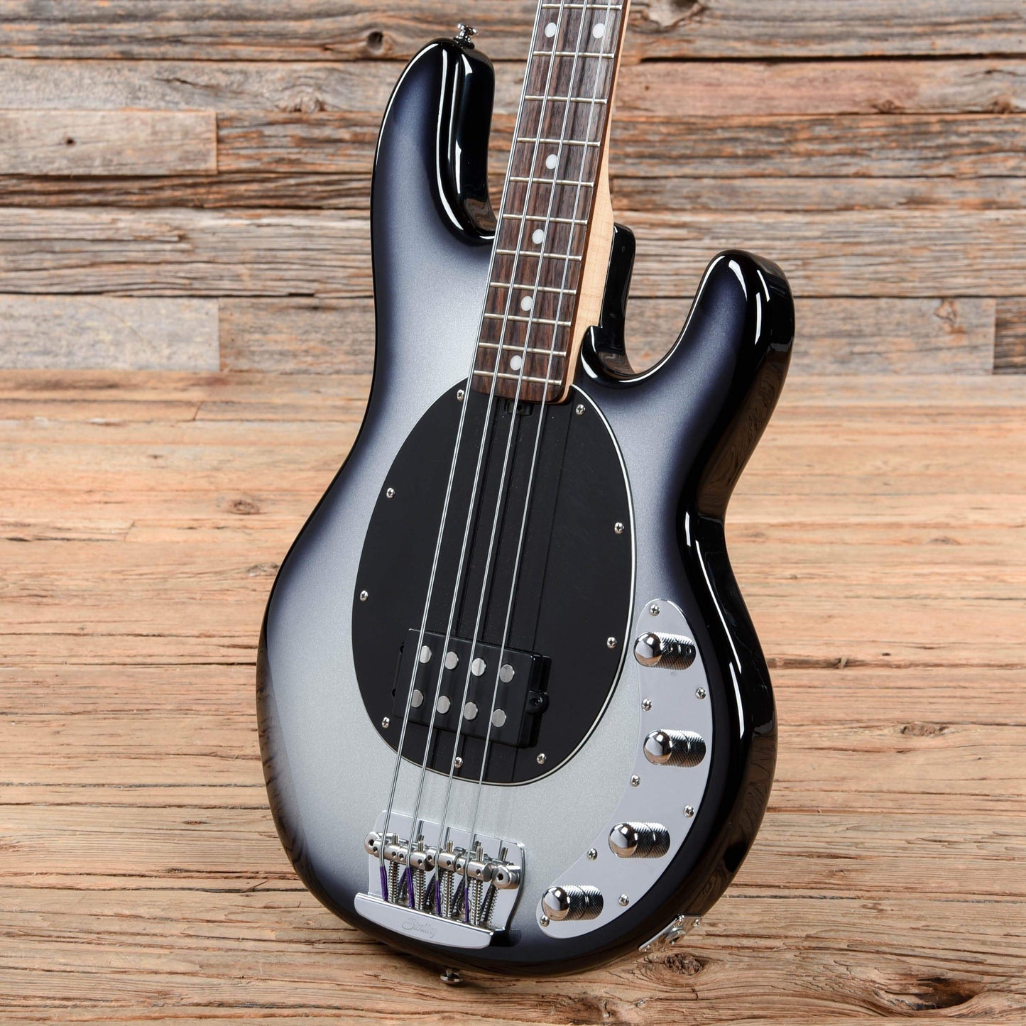 Sterling by Music Man Ray34 Silverburst Bass Guitars / 4-String